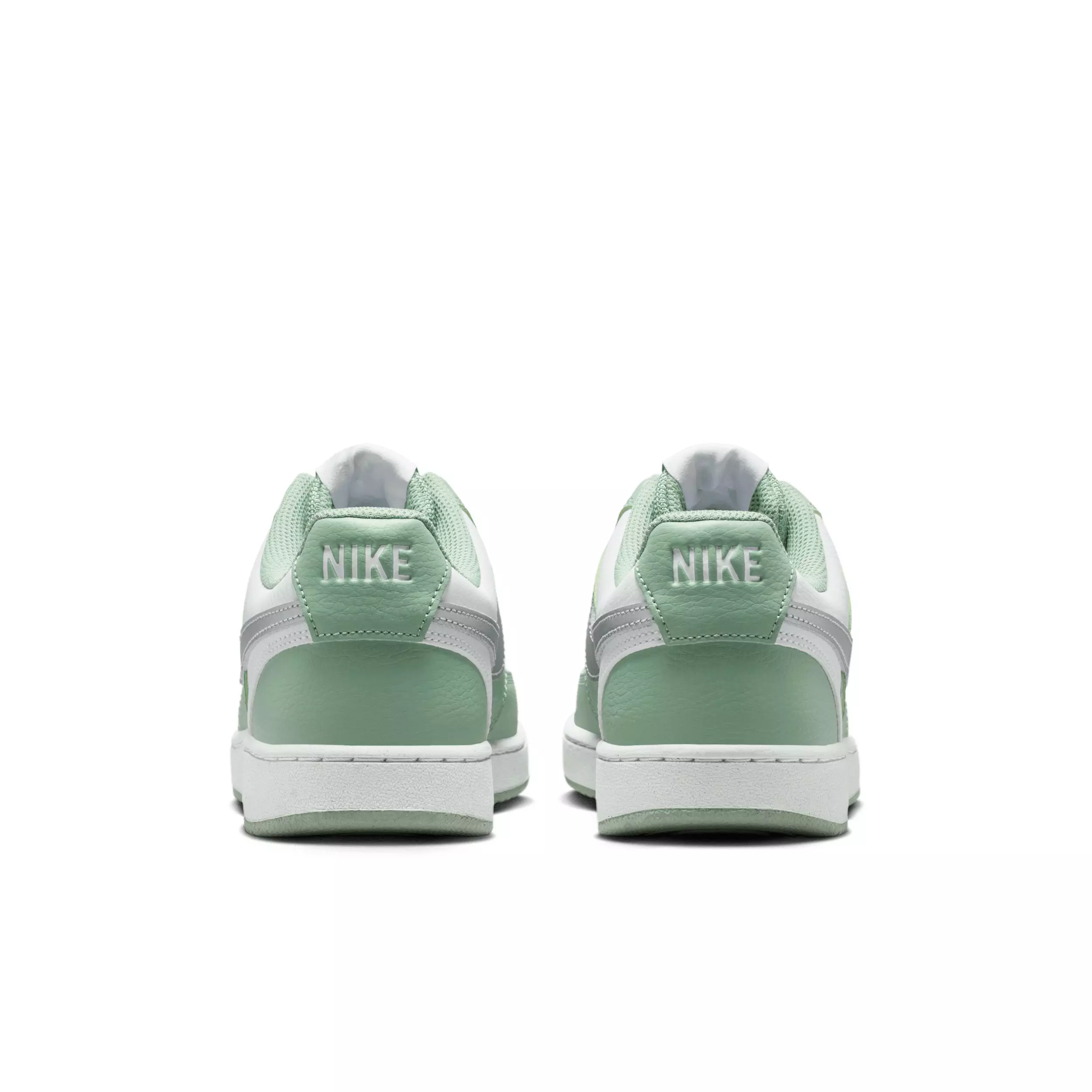 Nike Court Vision Low Next Nature "Steam/White/Metallic Silver" Women's Shoe - STEAM/WHITE/SILVER