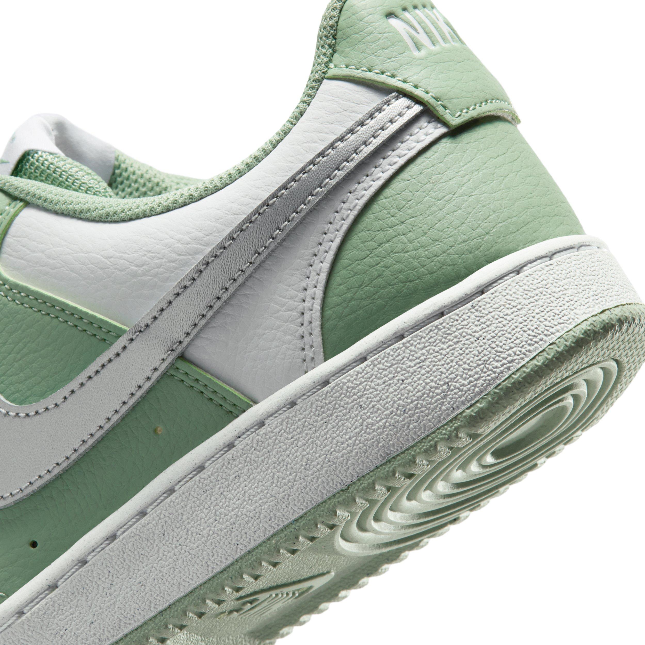 Nike Court Vision Low Next Nature "Steam/White/Metallic Silver" Women's Shoe - STEAM/WHITE/SILVER