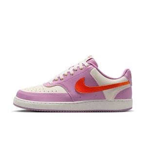 Nike Court Vision Low Next Nature "Light Magenta/Summit White/Light Crimson" Women's Shoe - LT MAGENTA/WHITE/LT CRIMSON