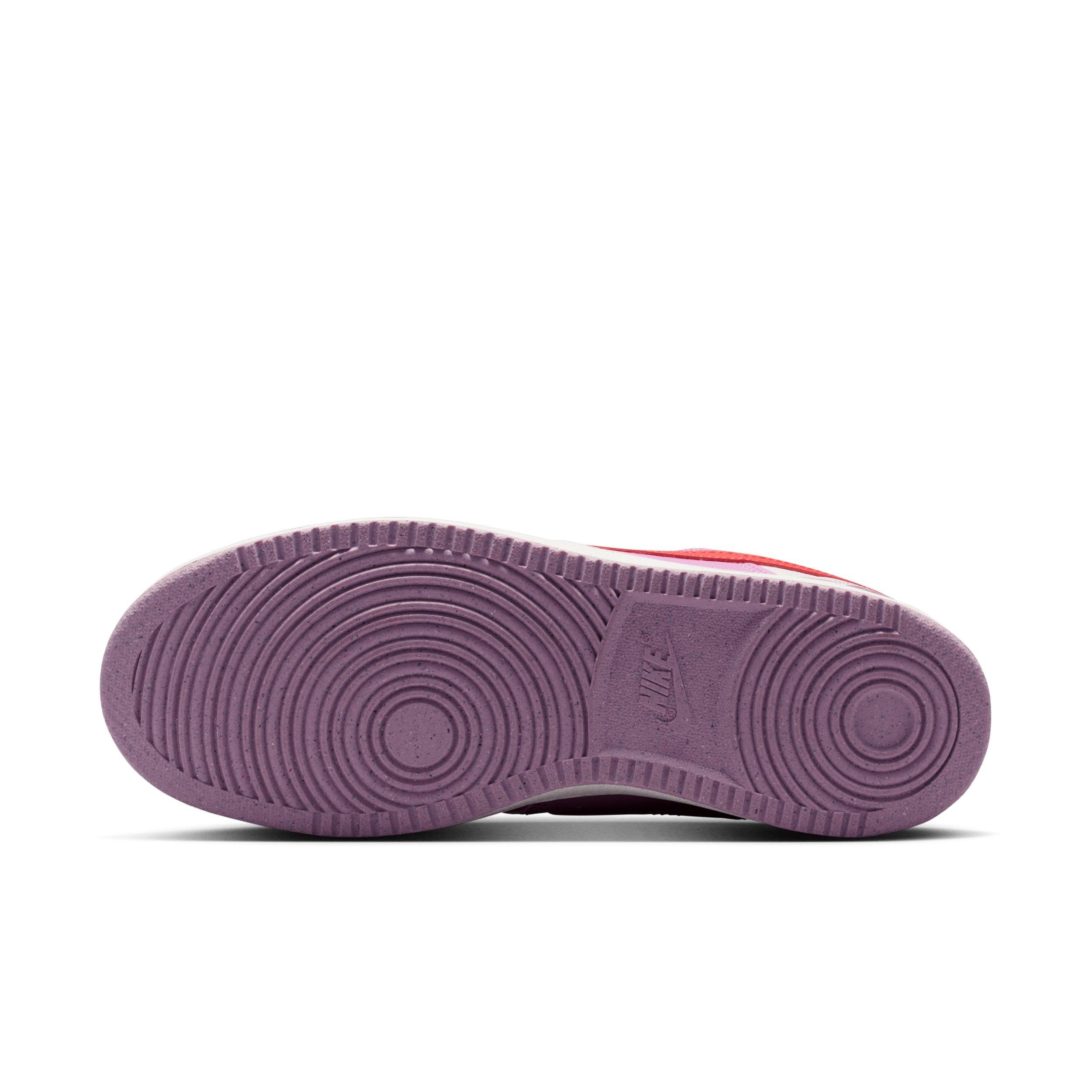 Nike Court Vision Low Next Nature "Light Magenta/Summit White/Light Crimson" Women's Shoe - LT MAGENTA/WHITE/LT CRIMSON