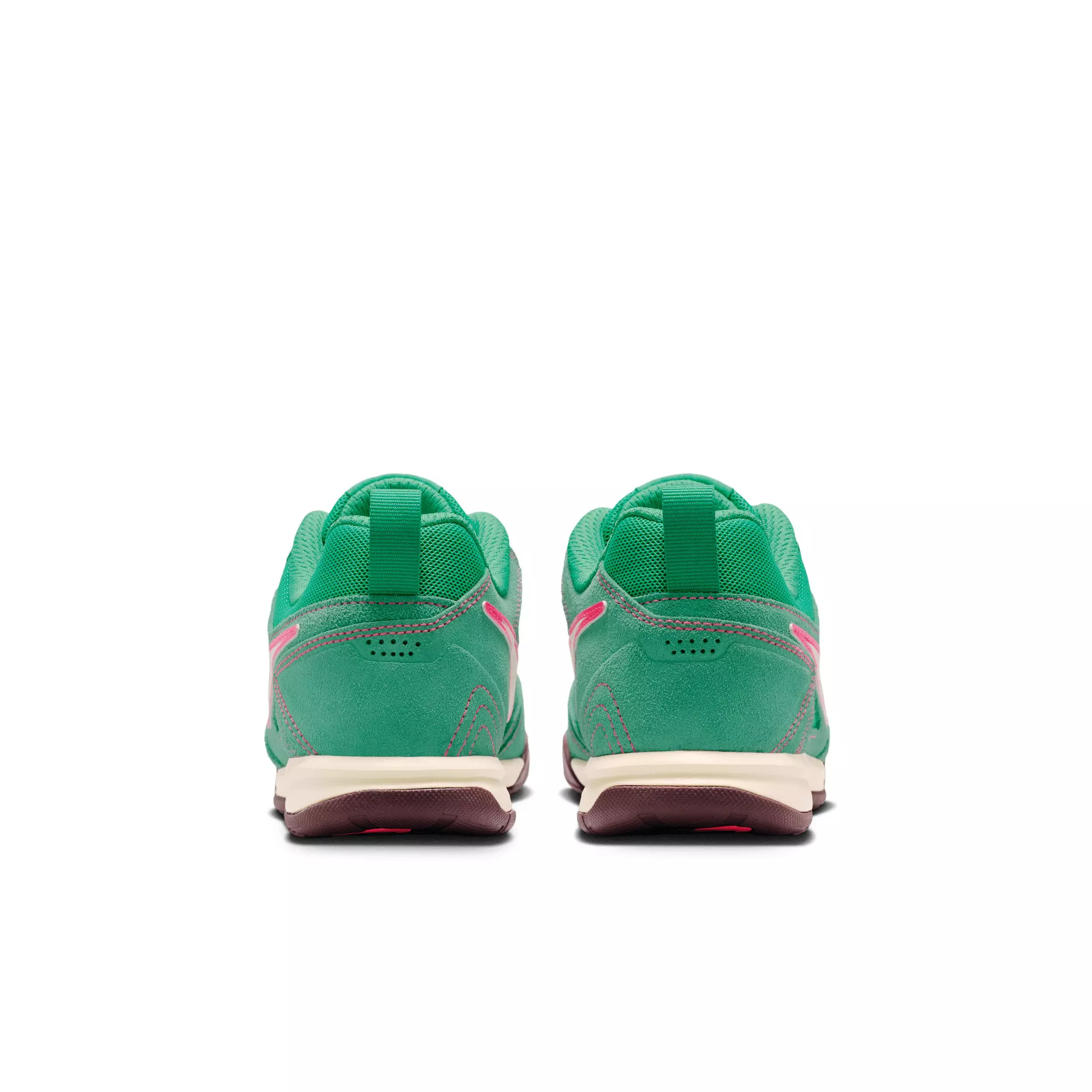 Nike Gato "Stadium Green/Hyper Pink/Burgundy Crush/Coconut Milk" Grade School Girls' Shoe - GREEN/PINK/BURGUNDY/MILK