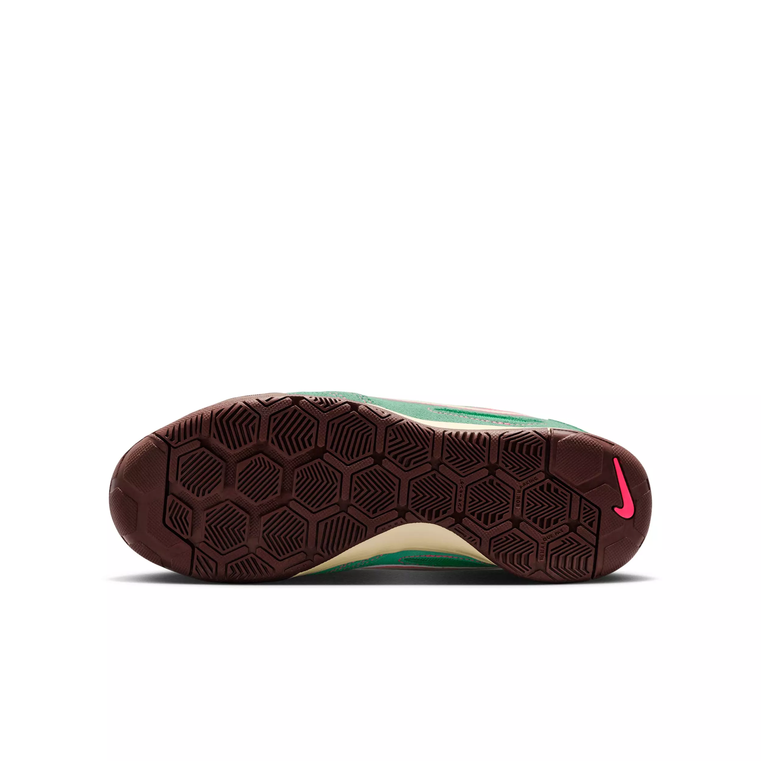 Nike Gato "Stadium Green/Hyper Pink/Burgundy Crush/Coconut Milk" Grade School Girls' Shoe - GREEN/PINK/BURGUNDY/MILK