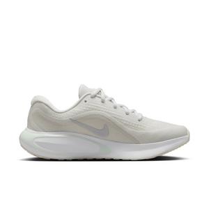 Nike Journey Run "Summit White/Barely Green/White/Metallic Silver" Women's Running Shoe - WHITE/GREEN/WHITE/SILVER
