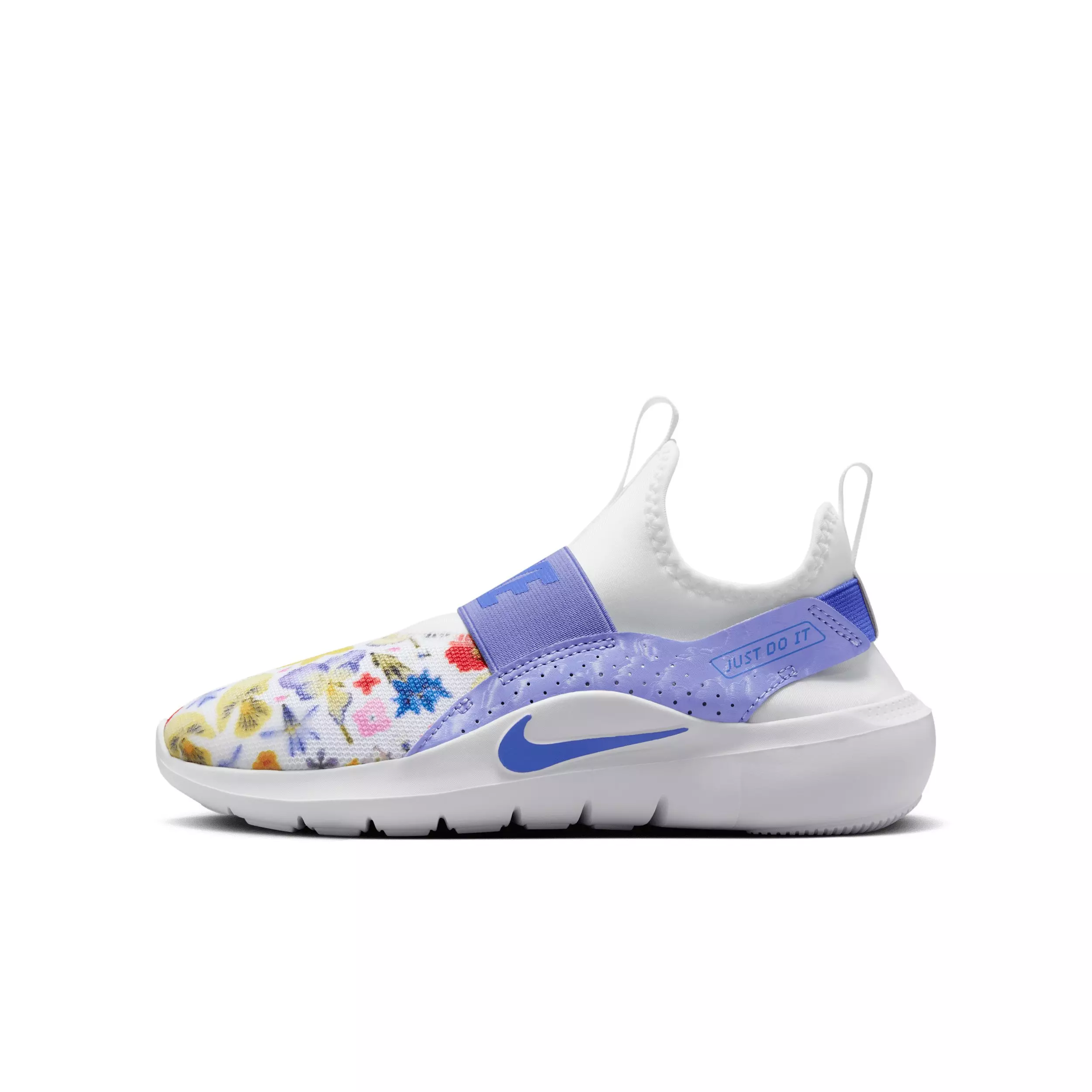 Nike Flex Runner 4 "Light Thistle/Summit White/Sapphire" Grade School Girls' Running Shoe - LT THISTLE/WHITE/SAPPHIRE