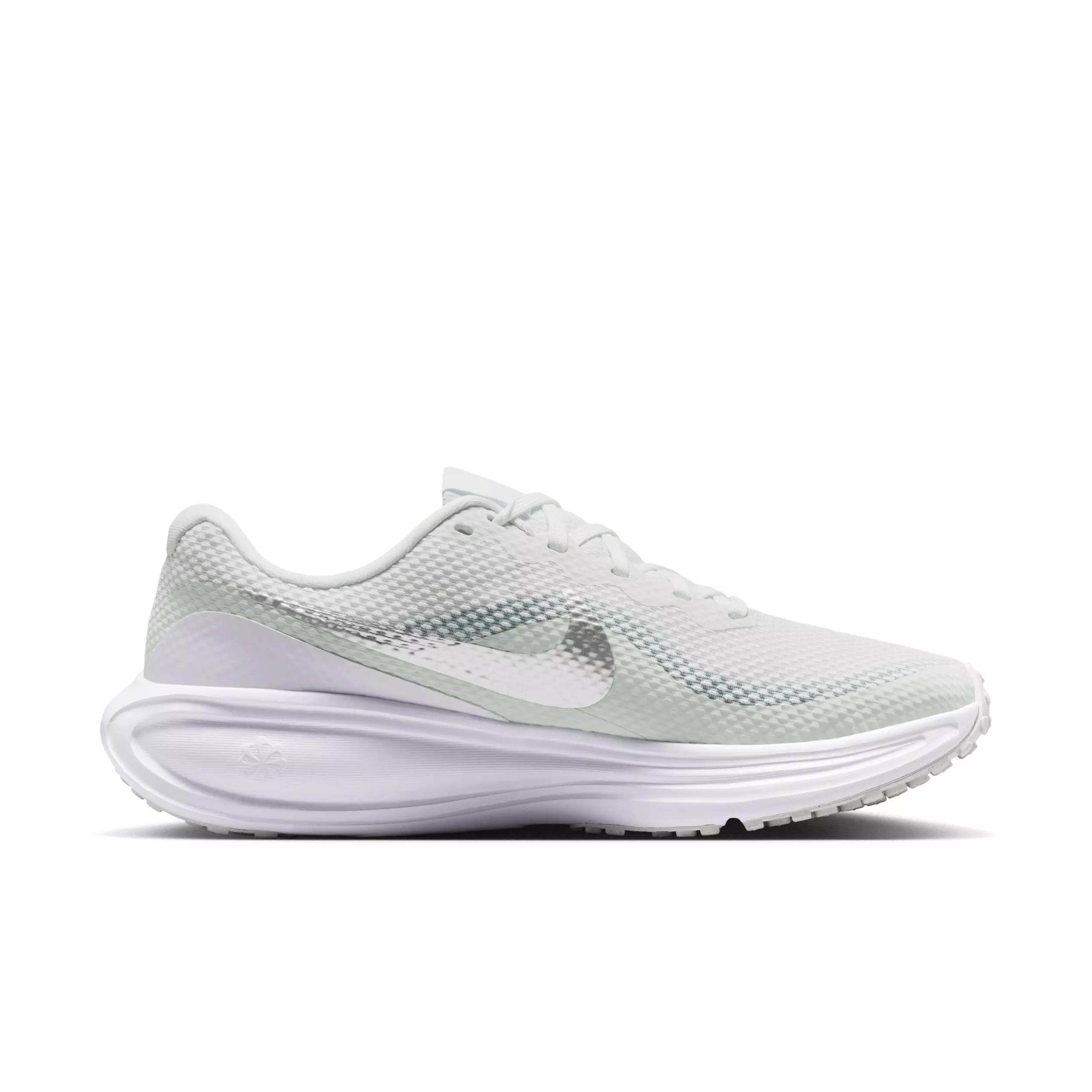 Nike Revolution 8 "Off White/Barely Green/Malachite/Metallic Silver" Women's Running Shoe - OFF WHITE/GREEN/MALACHITE/SILVER