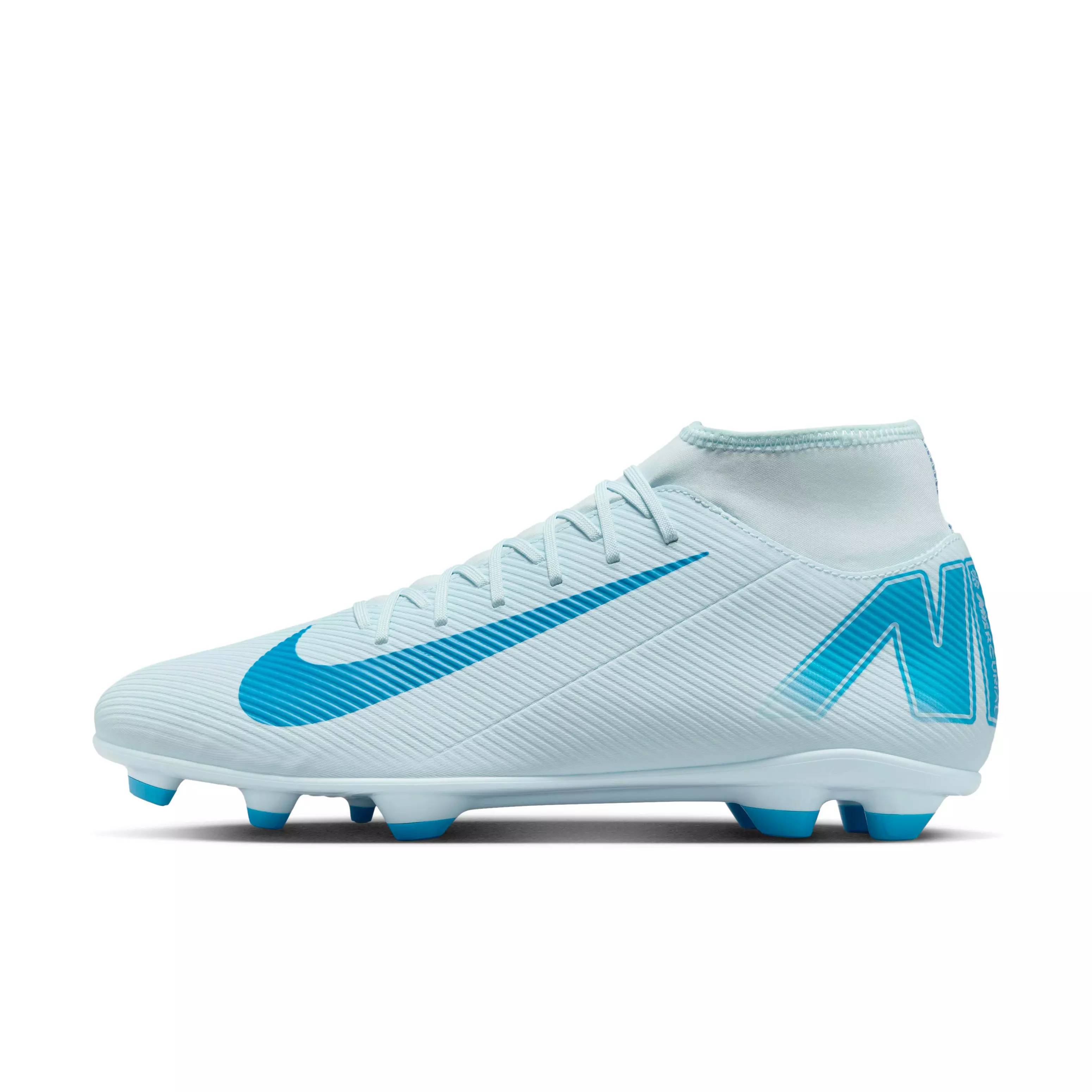 Nike Mercurial Superfly 10 Club MG "Glacier Blue/Blue Orbit" Men's Soccer Cleat - BLUE/BLUE