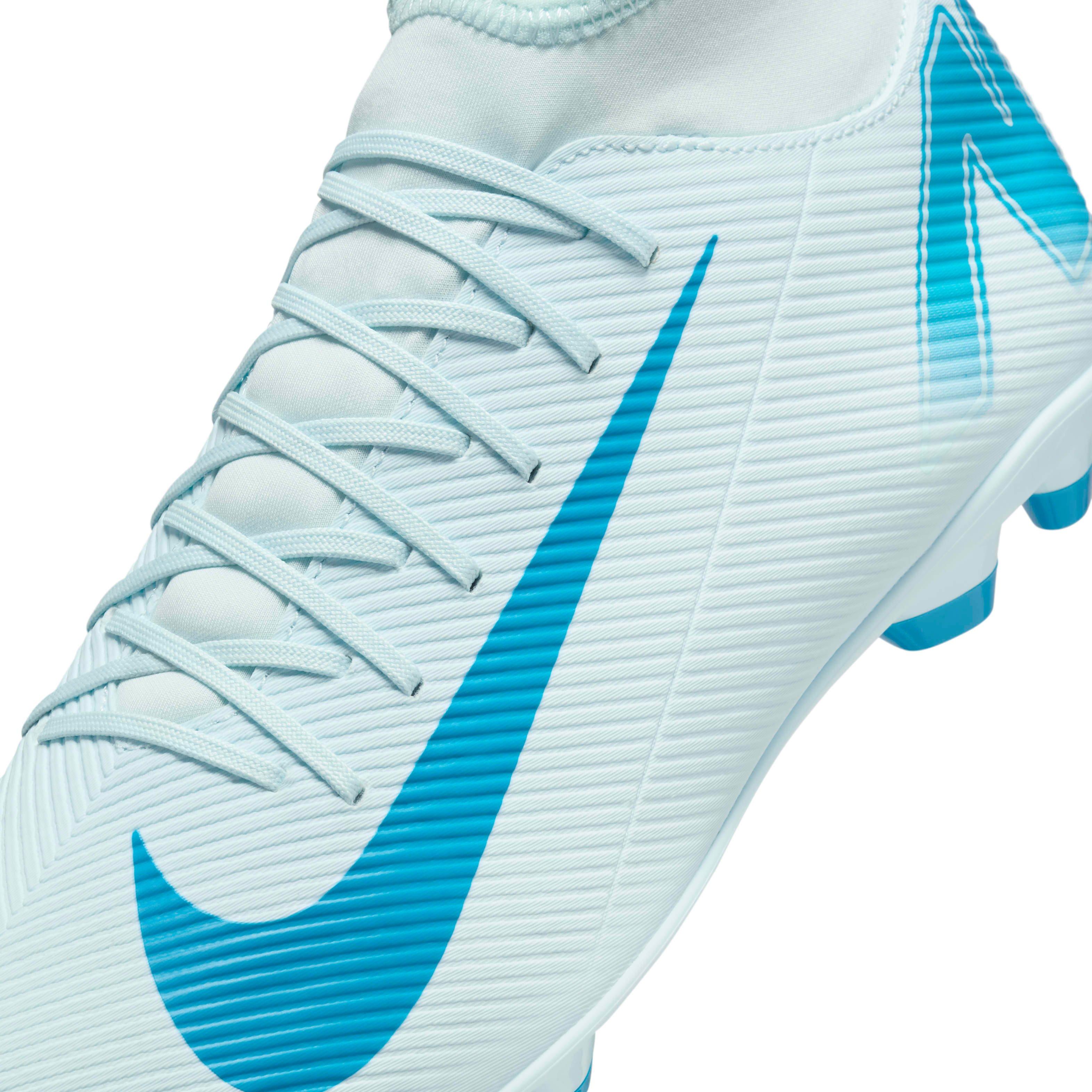 Nike Mercurial Superfly 10 Club MG "Glacier Blue/Blue Orbit" Men's Soccer Cleat - BLUE/BLUE Thumbnail View 8