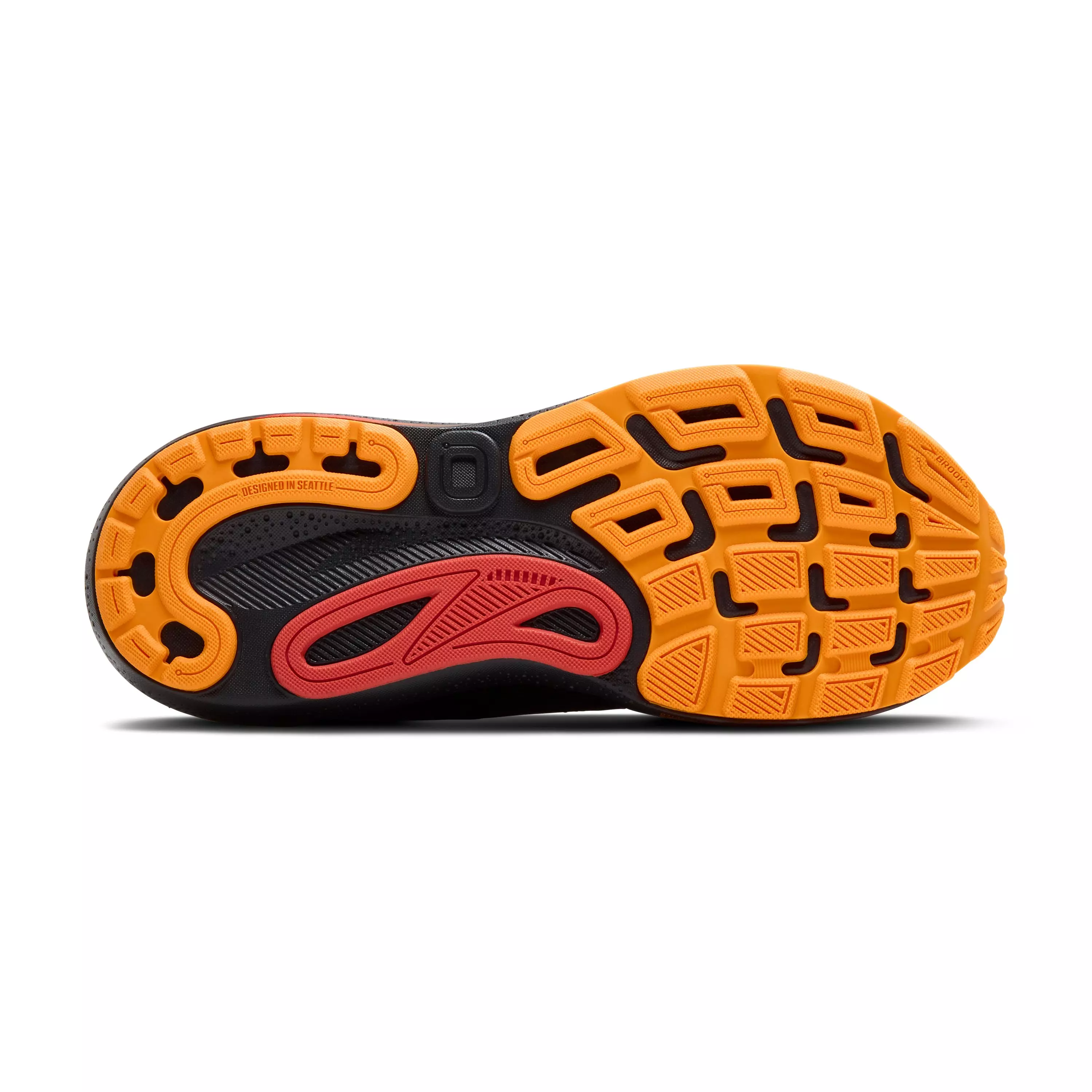 Brooks Adrenaline GTS 24 "Black/Ebony/Burnt Sienna" Men's Running Shoe - BLACK/EBONY/SIENNA