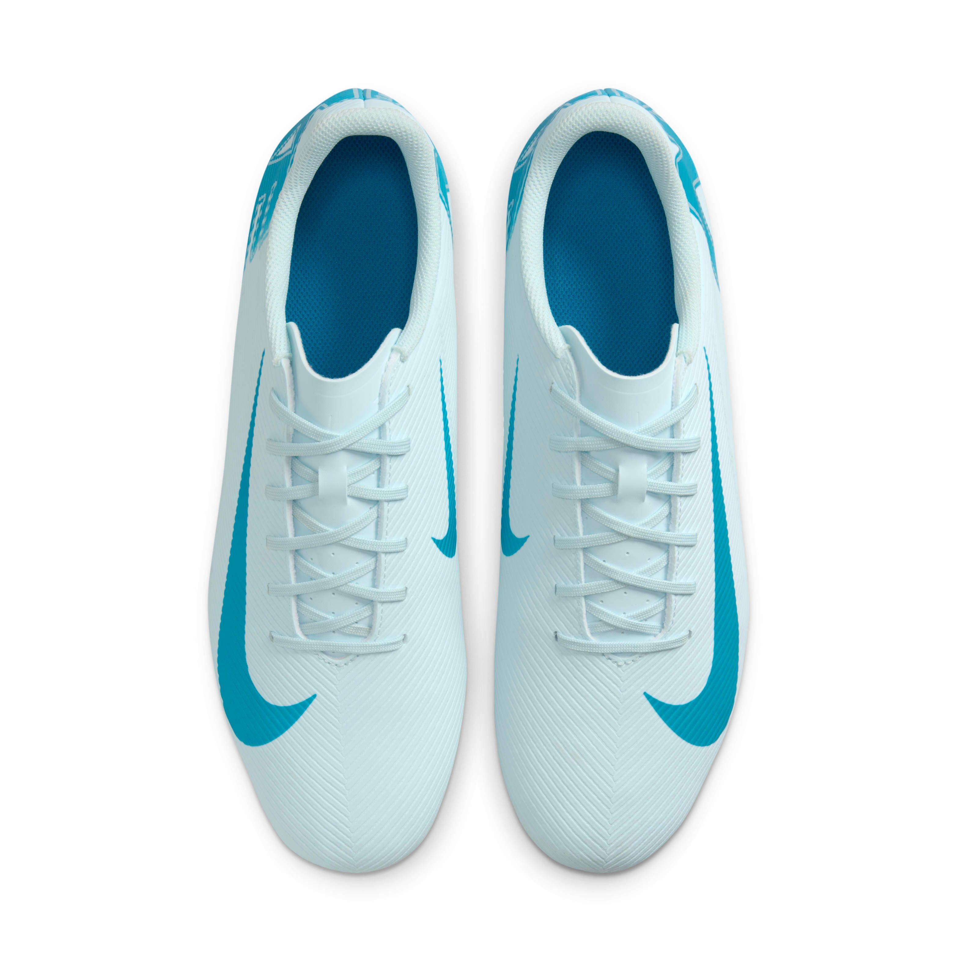 Nike Mercurial Vapor 16 Club MG Low "Glacier Blue/Blue Orbit" Men's Soccer Cleat - BLUE/BLUE Thumbnail View 4