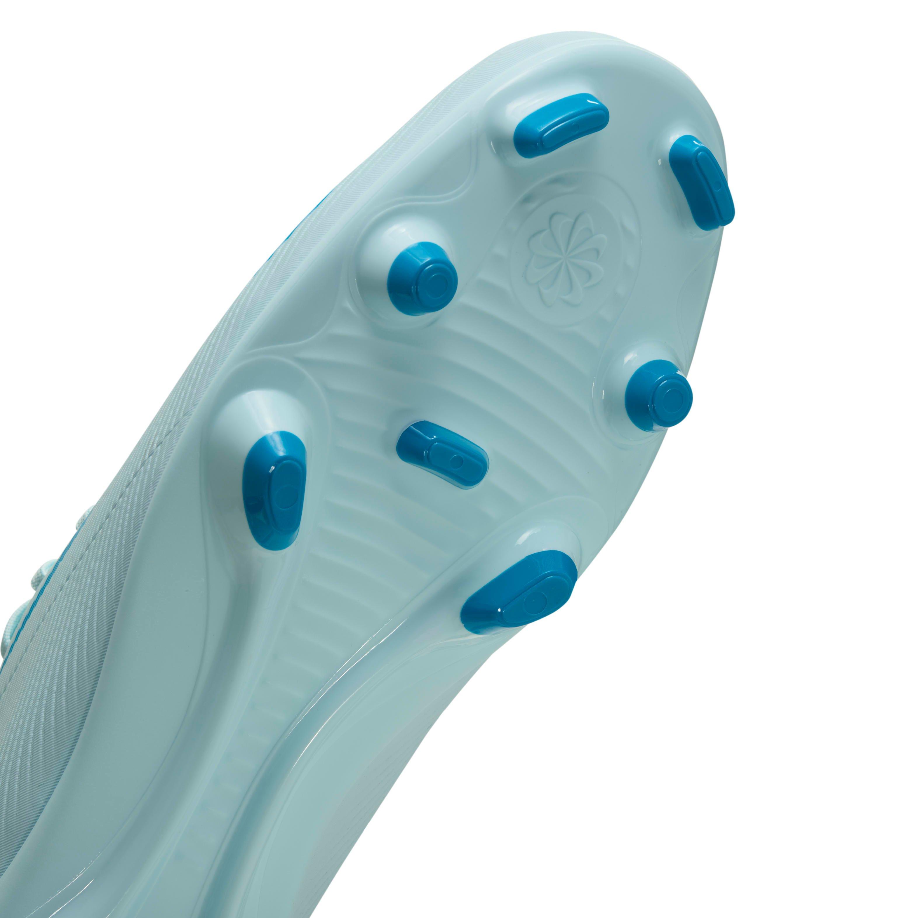 Nike Mercurial Vapor 16 Club MG Low "Glacier Blue/Blue Orbit" Men's Soccer Cleat - BLUE/BLUE Thumbnail View 7