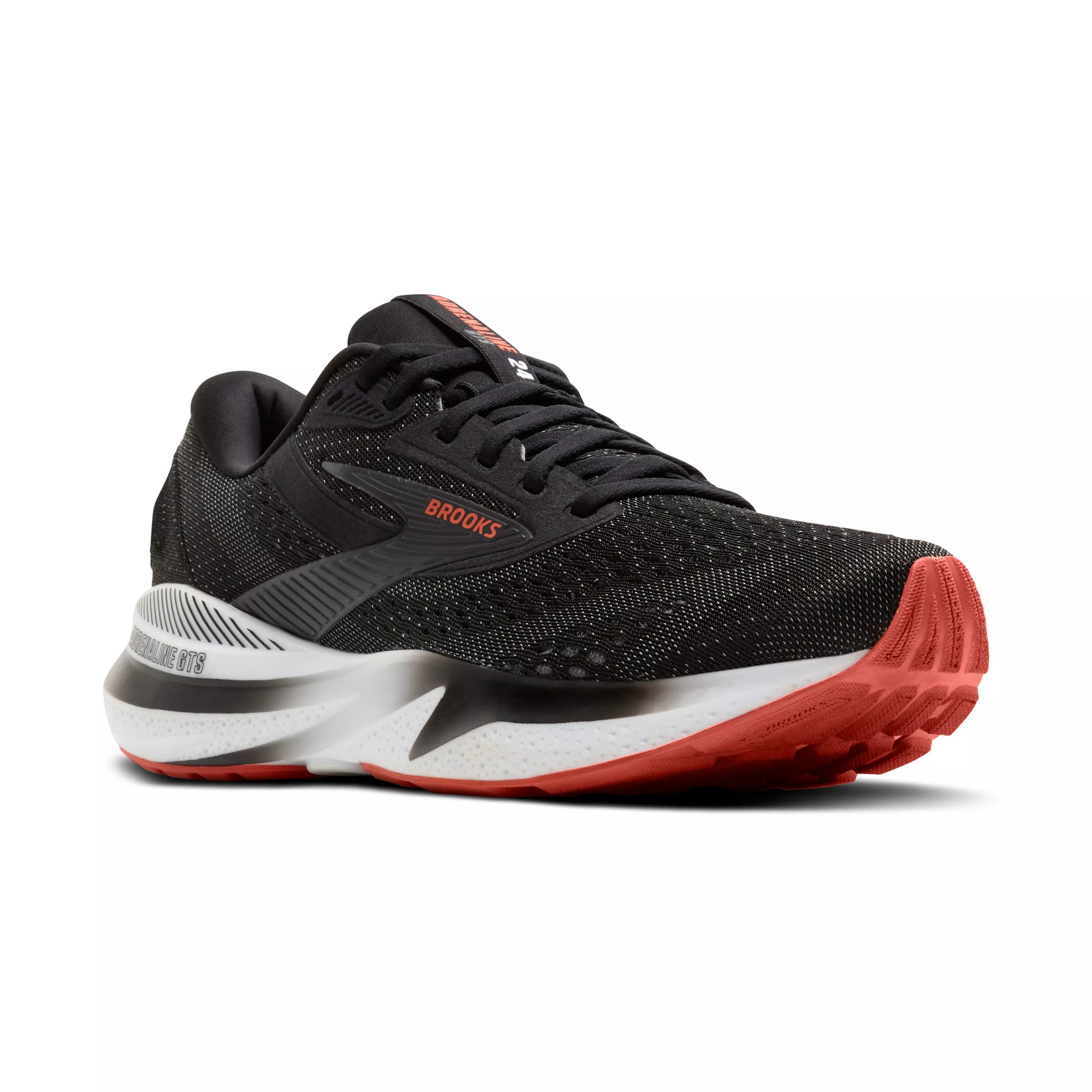 Brooks Adrenaline GTS 24 "Black/Grey/Red" Men's Running Shoe - BLACK/GREY/RED