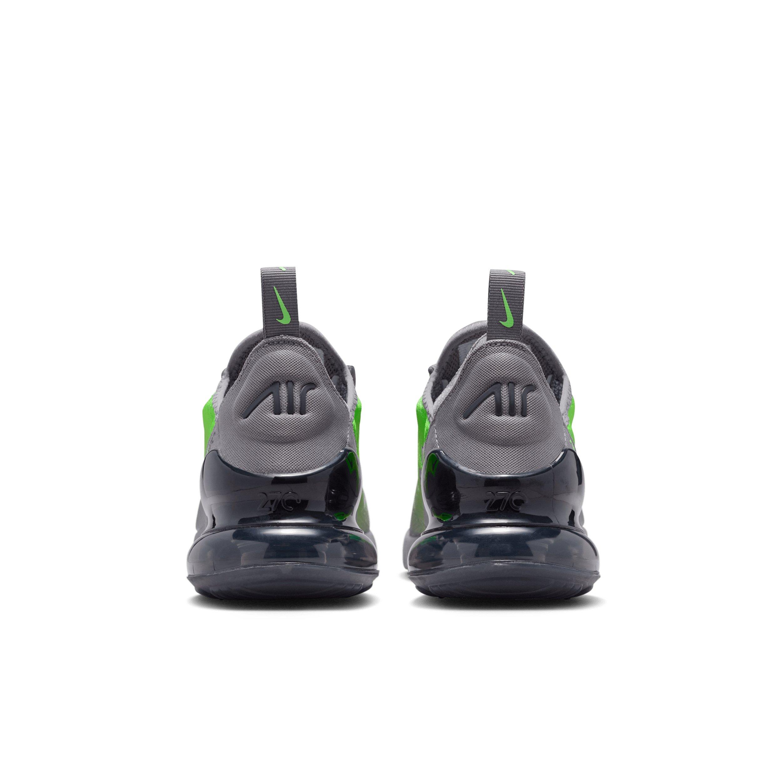 Nike Air Max 270 Grade School Boys' "Pencil Point/Lime Blast/Anthracite" Shoe