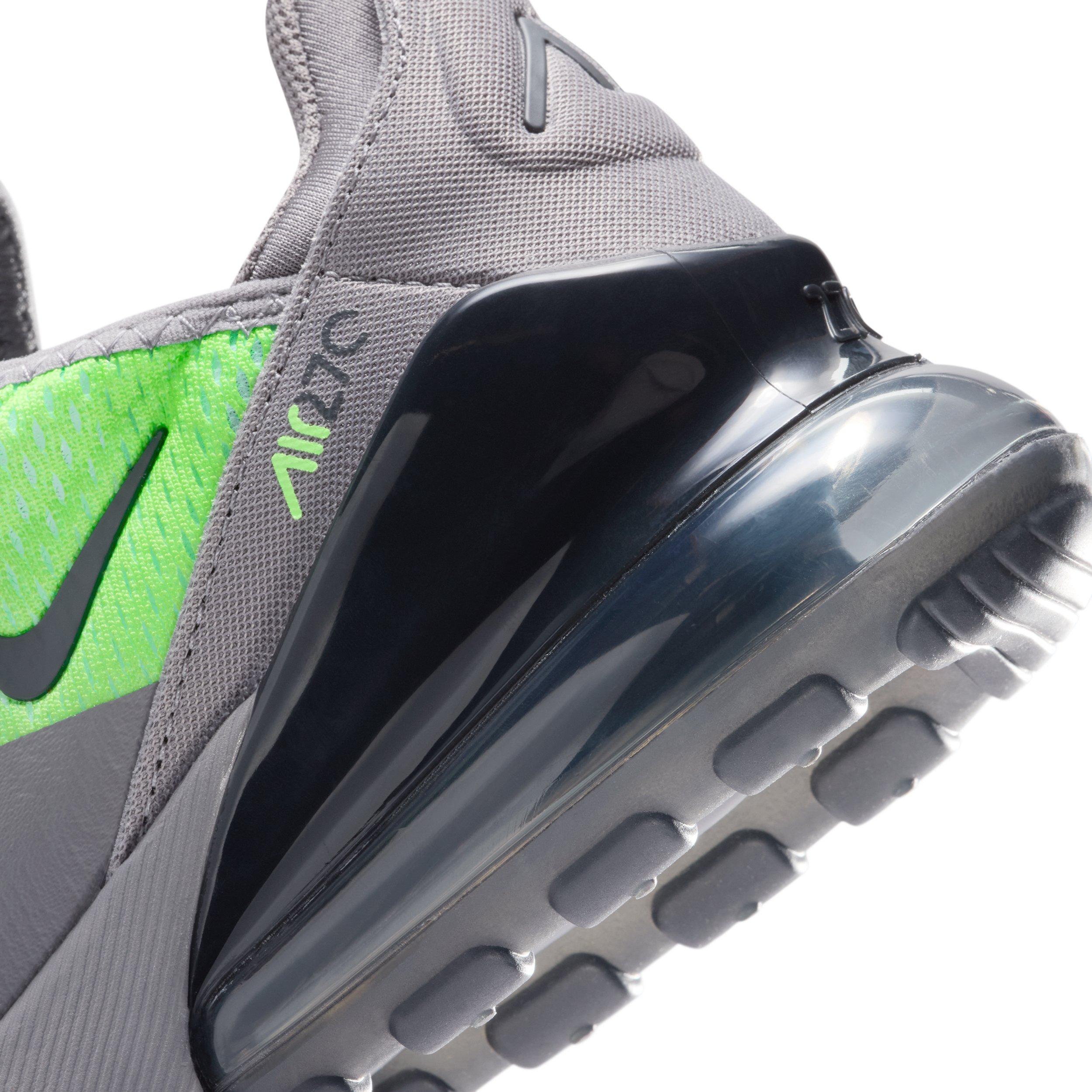 Nike Air Max 270 Grade School Boys' "Pencil Point/Lime Blast/Anthracite" Shoe