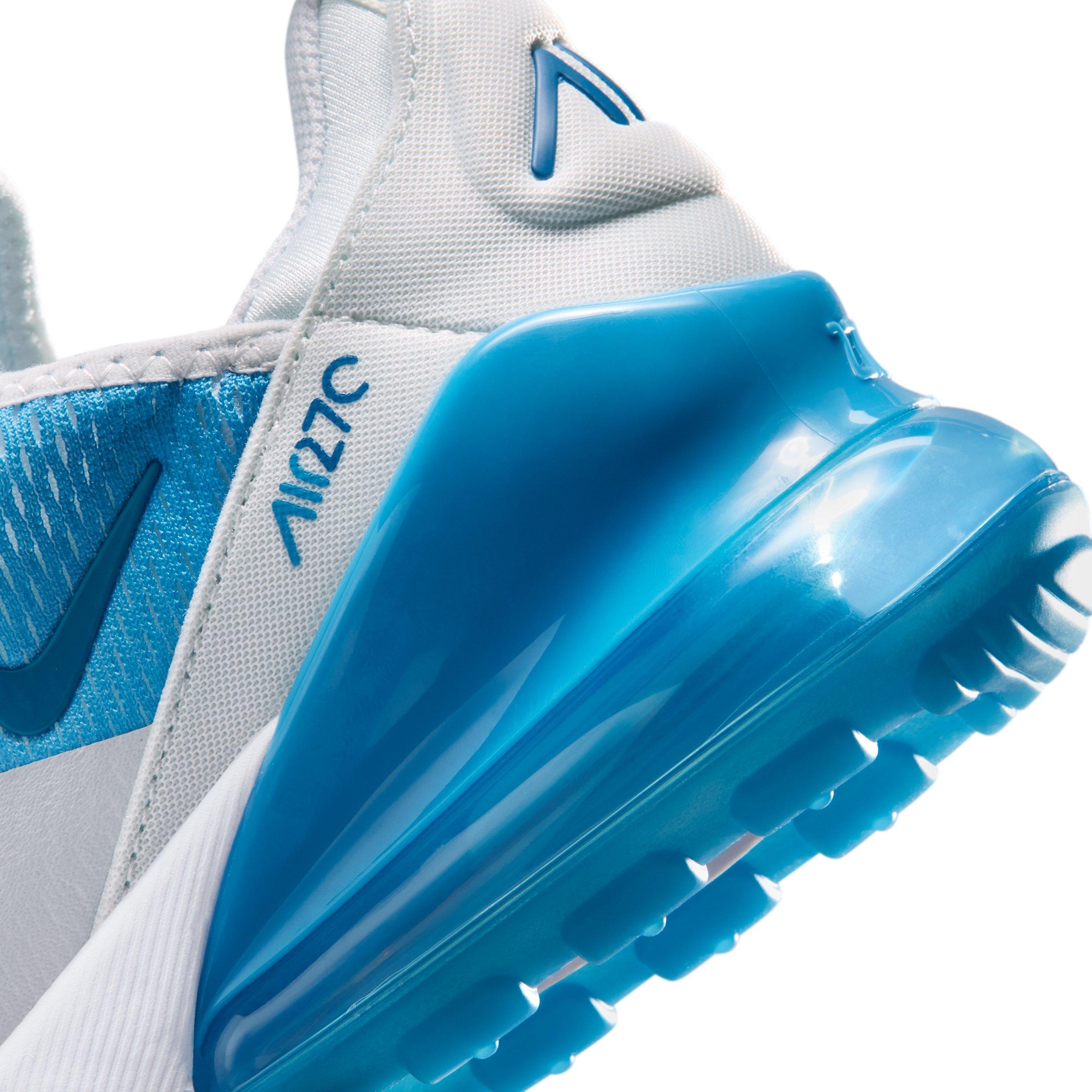 Nike Air Max 270 Grade School Boys' "Off White/Dutch Blue/Court Blue" Shoe