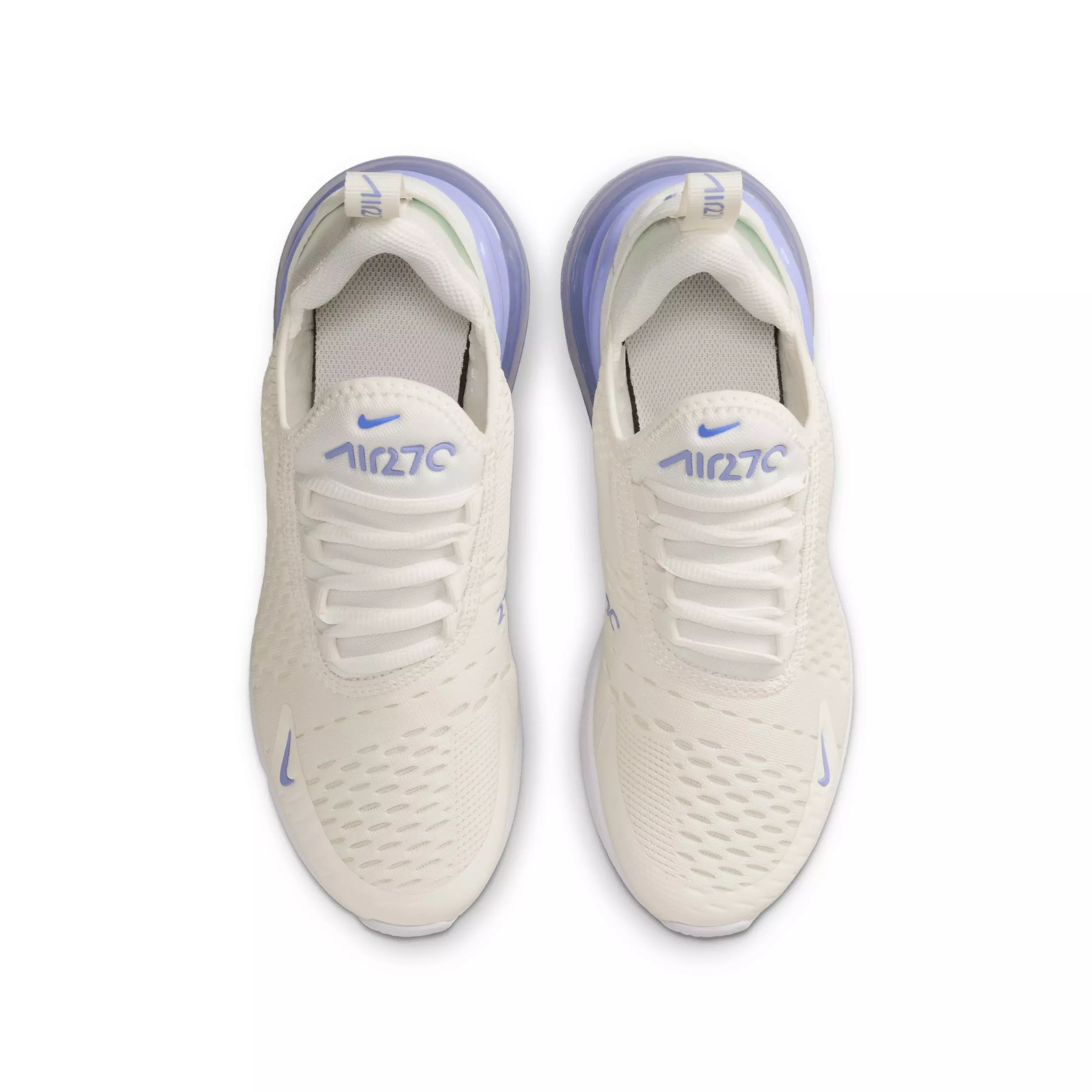 Nike Air Max 270 "Sail/Sapphire/Light Thistle" Preschool Boys' Shoe - SAIL/SAPPHIRE/LT THISTLE