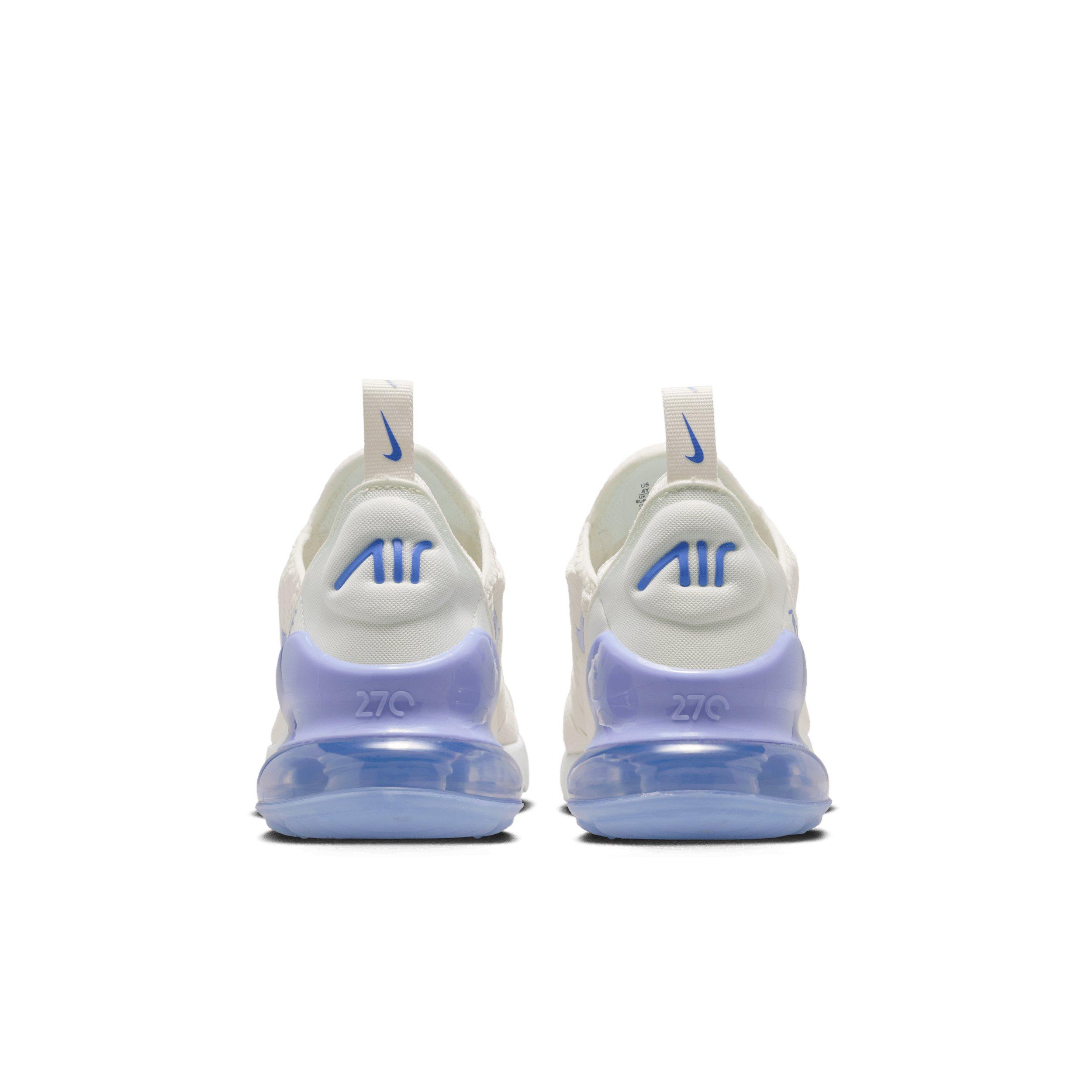 Nike Air Max 270 "Sail/Sapphire/Light Thistle" Preschool Boys' Shoe - SAIL/SAPPHIRE/LT THISTLE Thumbnail View 5