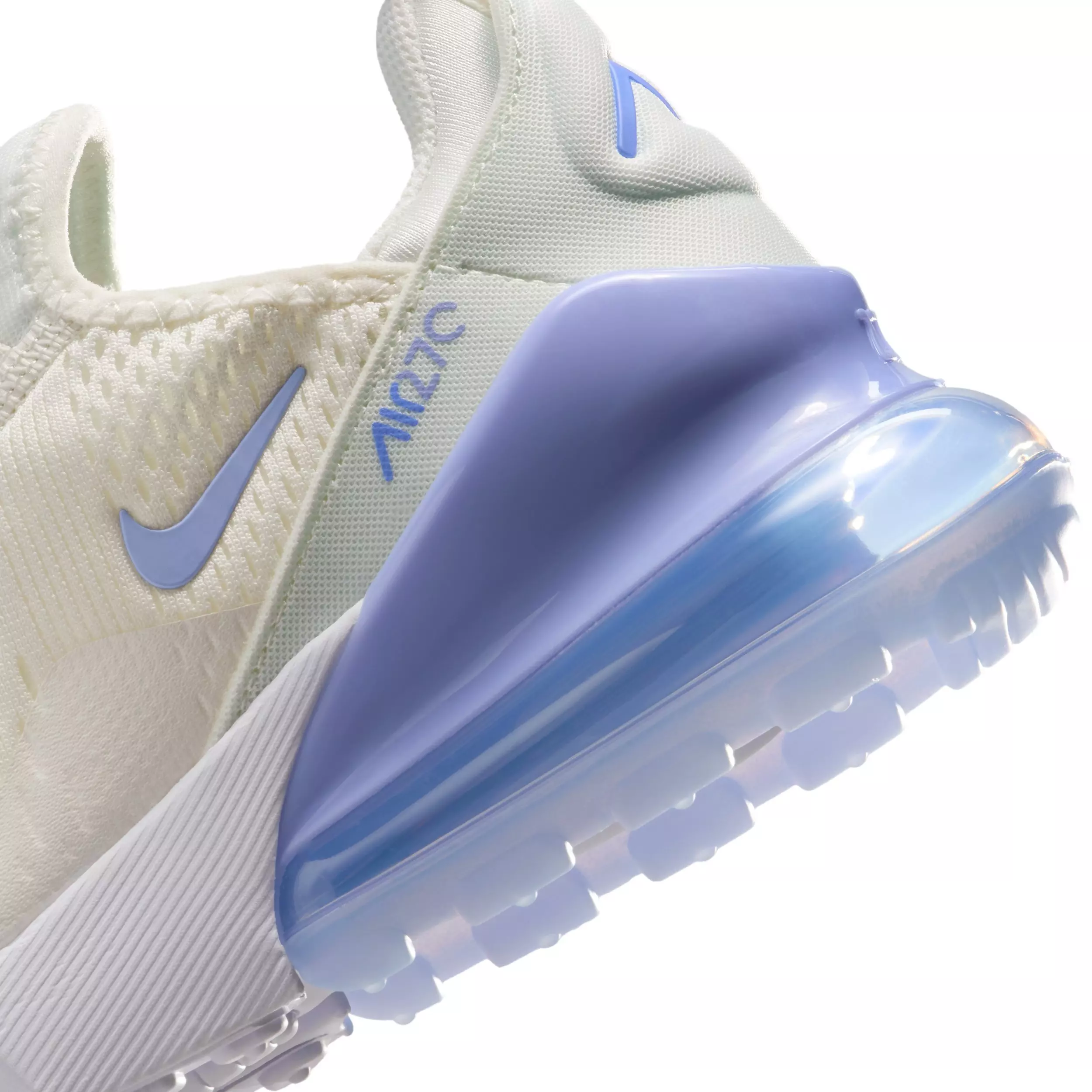 Nike Air Max 270 "Sail/Sapphire/Light Thistle" Preschool Boys' Shoe - SAIL/SAPPHIRE/LT THISTLE
