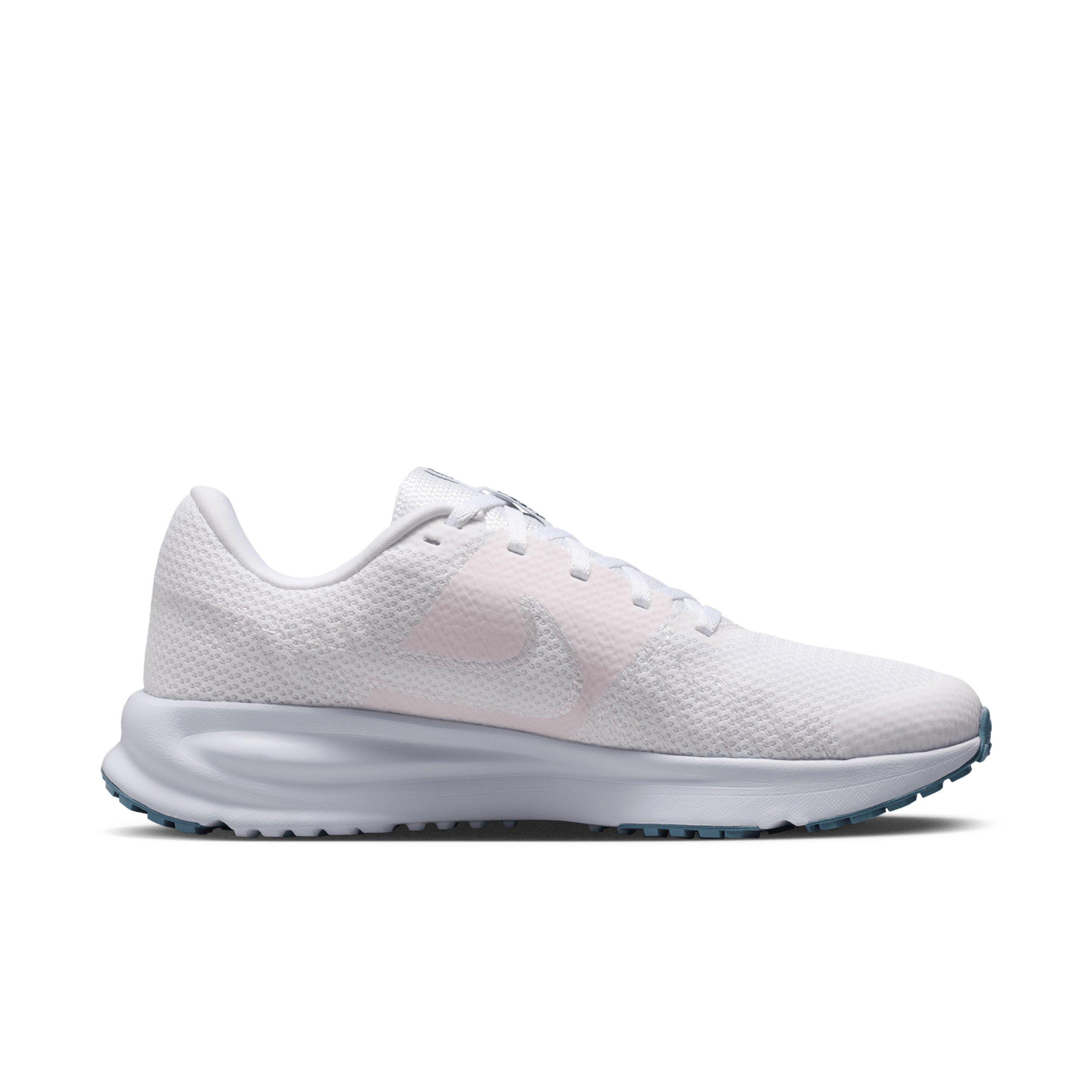 Nike Run Defy "White/Football Grey/Work Blue/Blue Void" Women's Running Shoe - WHITE/GREY/BLUE/BLUE