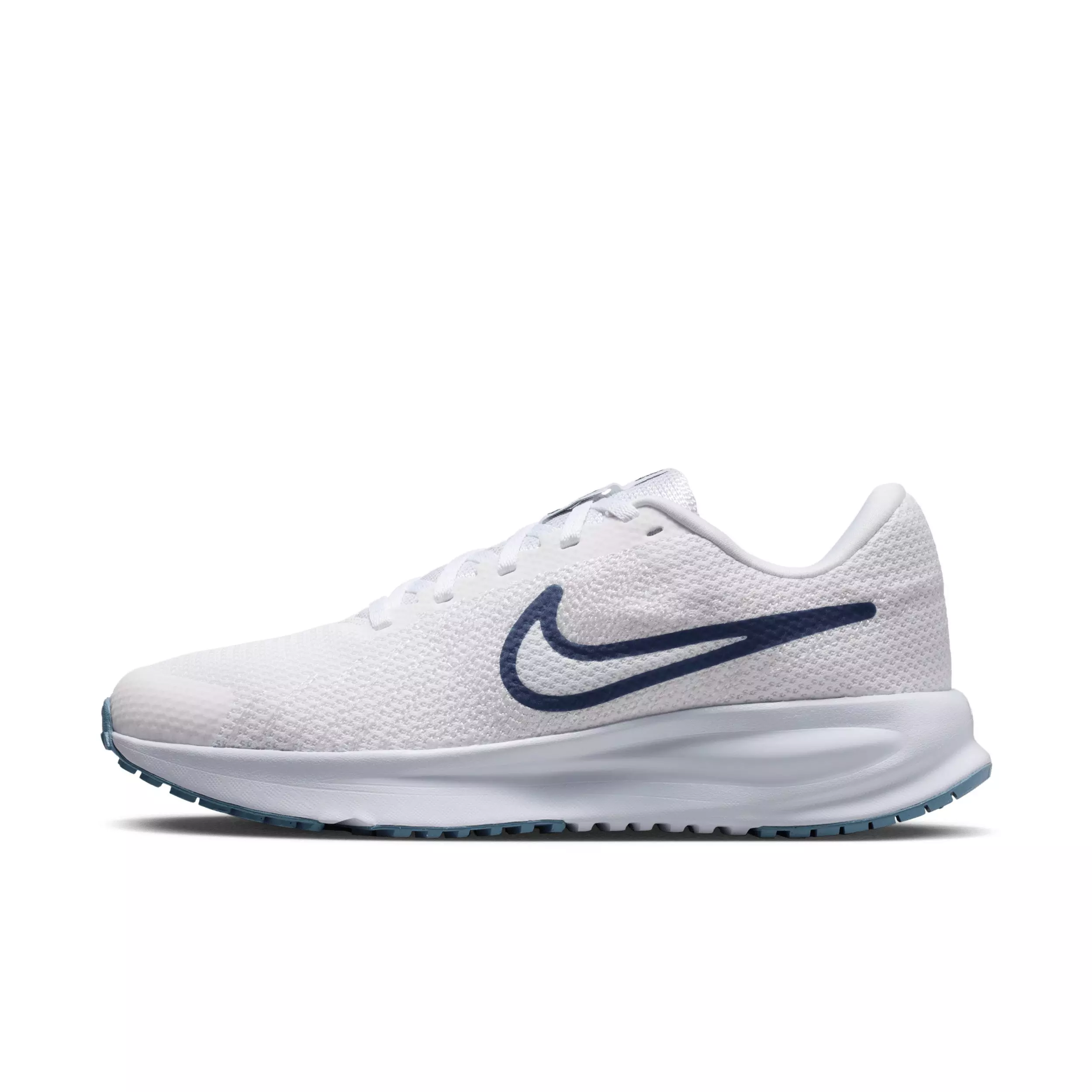 Nike Run Defy "White/Football Grey/Work Blue/Blue Void" Women's Running Shoe - WHITE/GREY/BLUE/BLUE