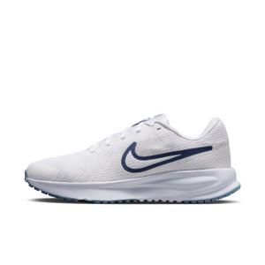 Nike Run Defy "White/Football Grey/Work Blue/Blue Void" Women's Running Shoe - WHITE/GREY/BLUE/BLUE
