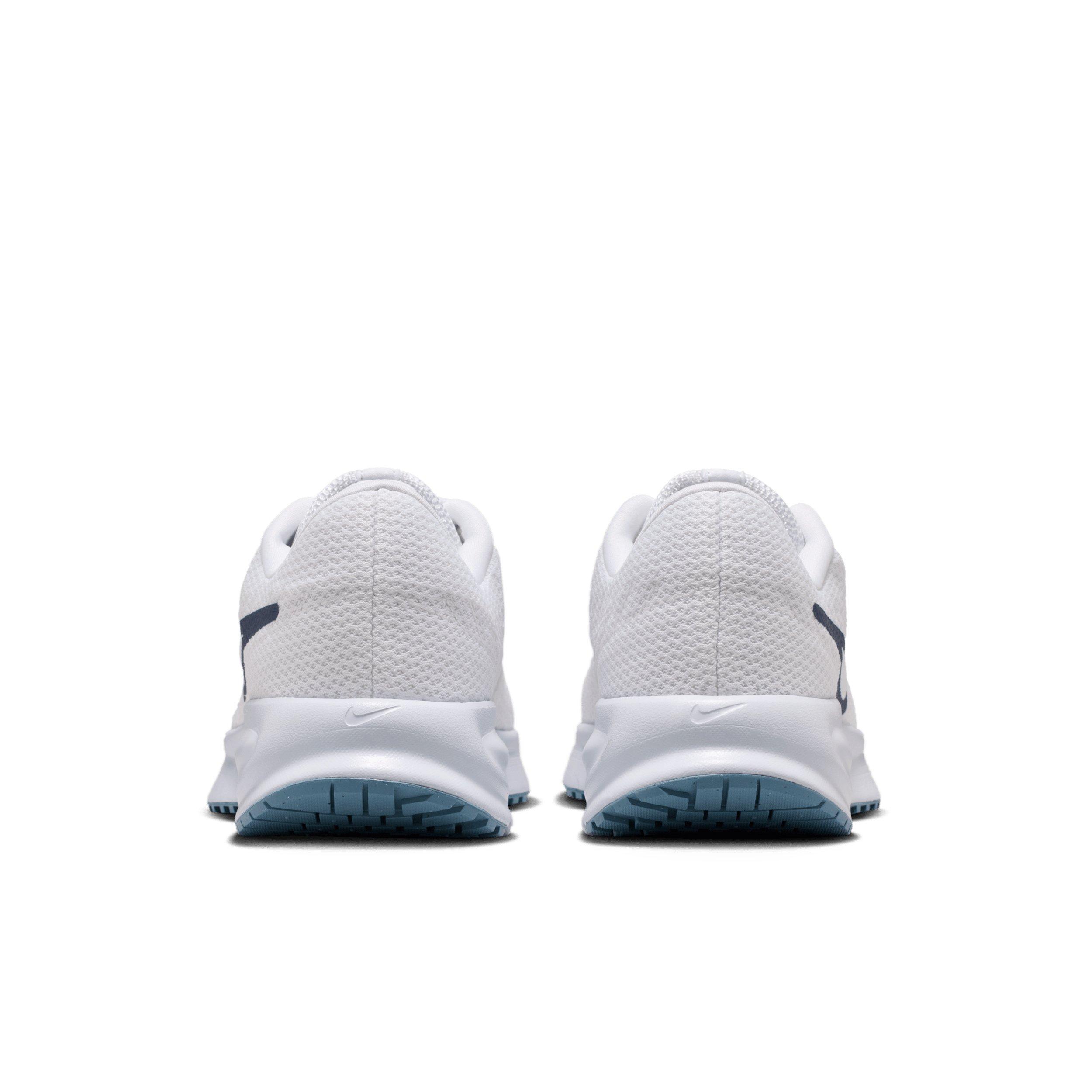 Nike Run Defy "White/Football Grey/Work Blue/Blue Void" Women's Running Shoe - WHITE/GREY/BLUE/BLUE