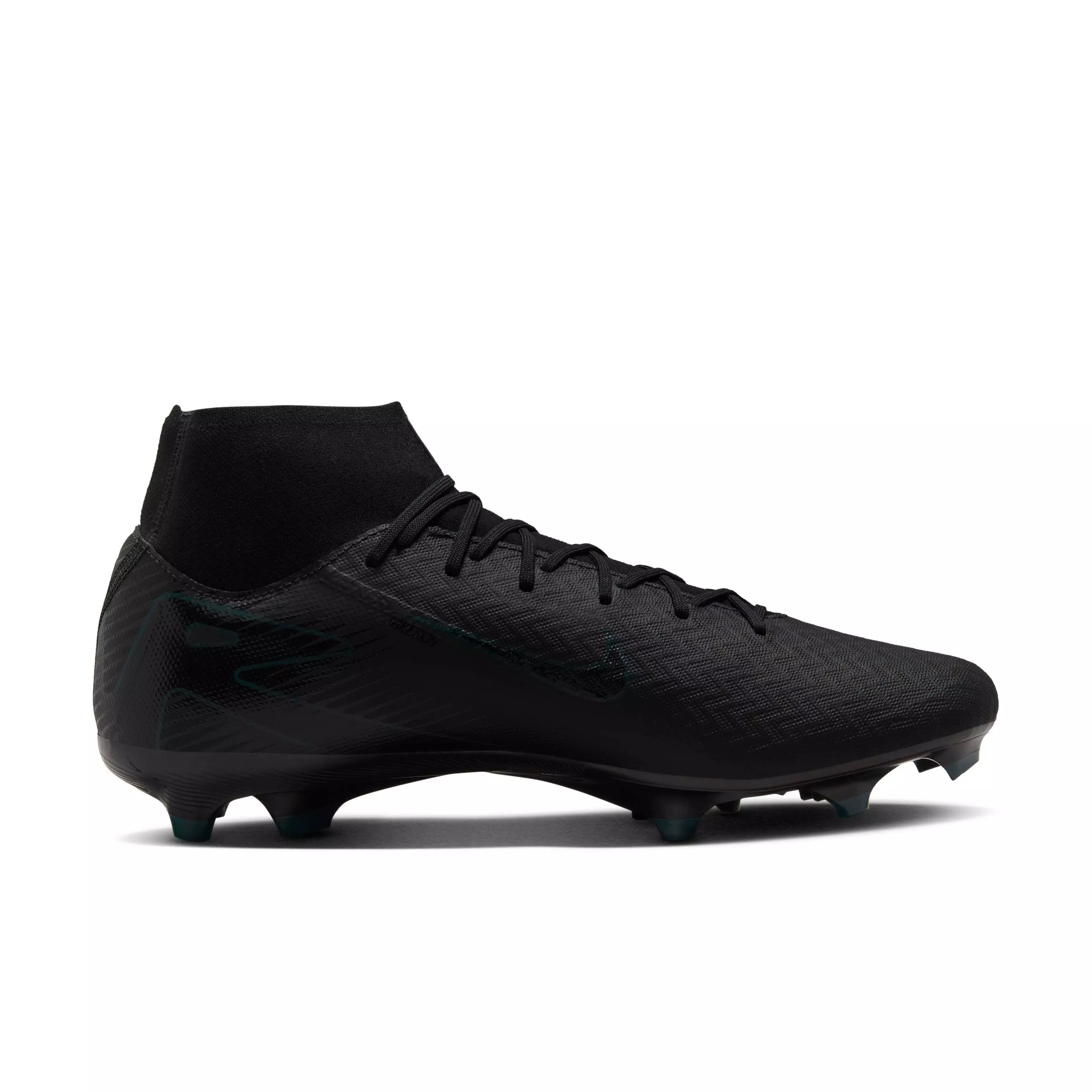 Nike Mercurial Superfly 10 Academy MG "Black/Deep Jungle/Black" Men's Soccer Cleat - BLACK/JUNGLE/BLACK