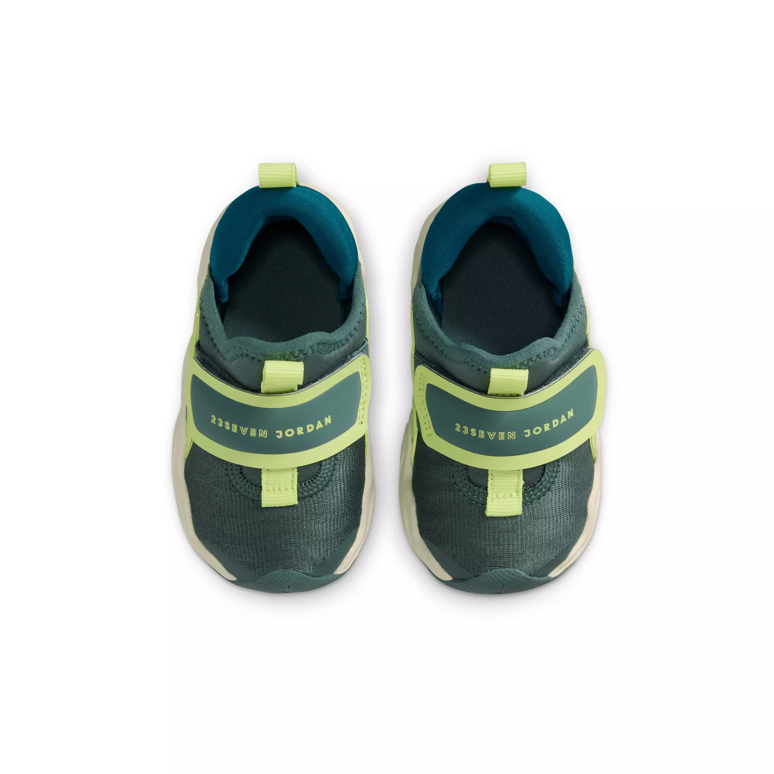 Jordan 23/7.2 EasyOn "Hasta/Green Abyss/Sea Glass/Light Lemon Twist" Infant Boys' Shoe - HASTA/GREEN/SEA GLASS/LT LEMON
