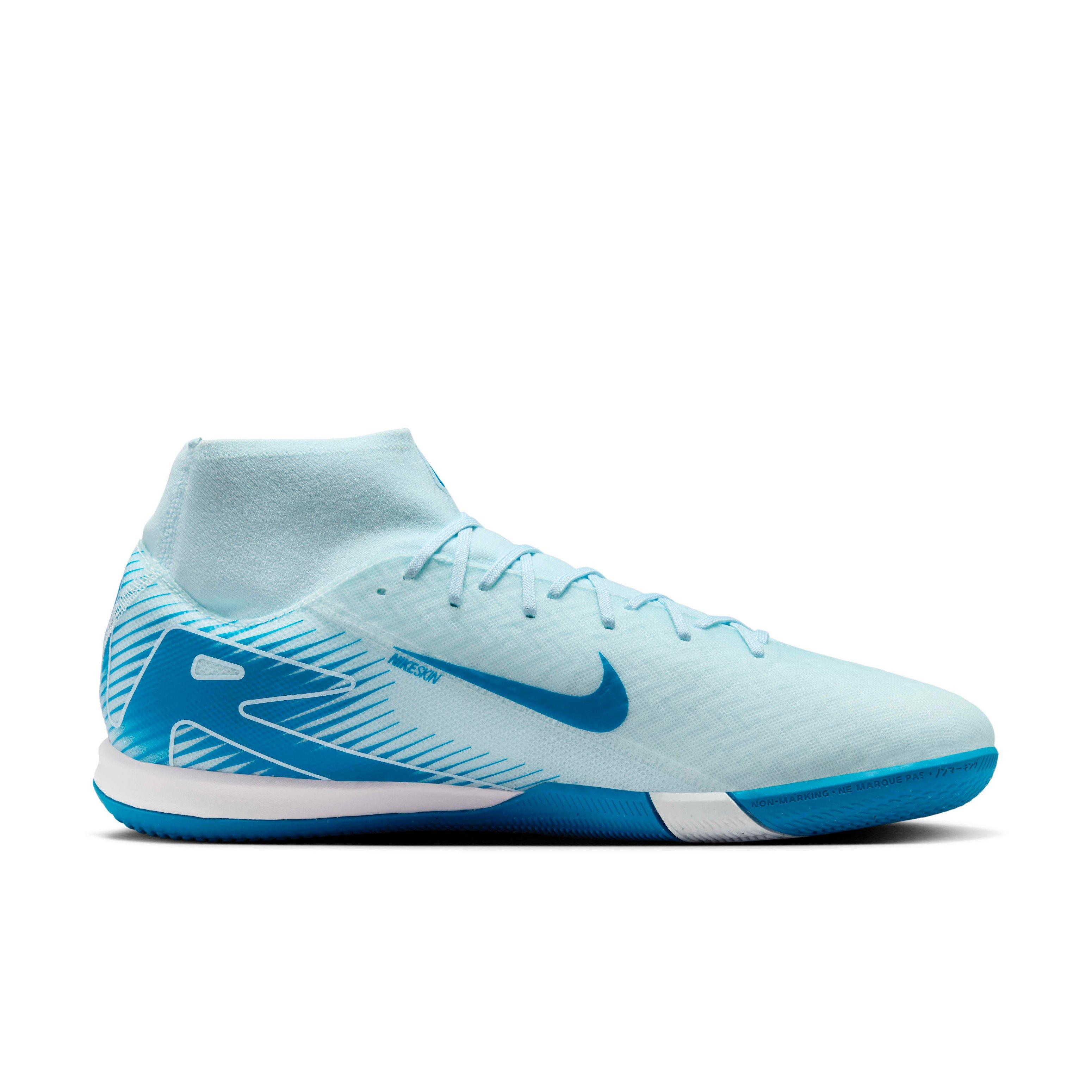 Nike Mercurial Superfly 10 Academy Indoor "Glacier Blue/Blue Orbit" Men's Soccer Shoe - BLUE/BLUE Thumbnail View 1