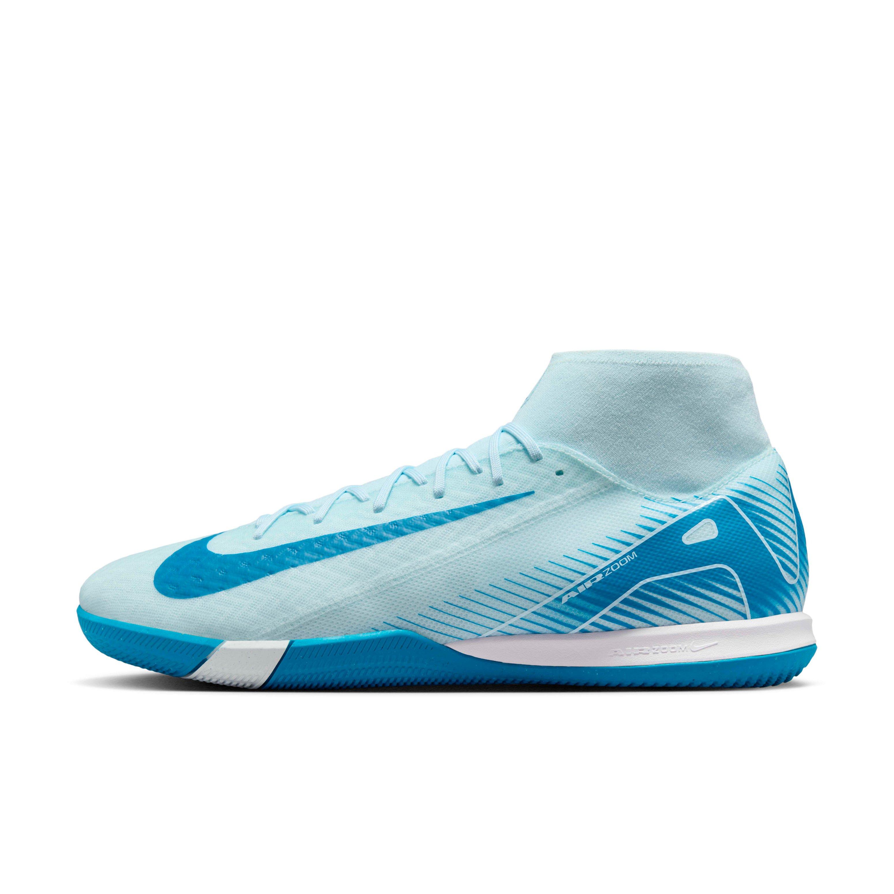 Nike Mercurial Superfly 10 Academy Indoor "Glacier Blue/Blue Orbit" Men's Soccer Shoe - BLUE/BLUE Thumbnail View 2