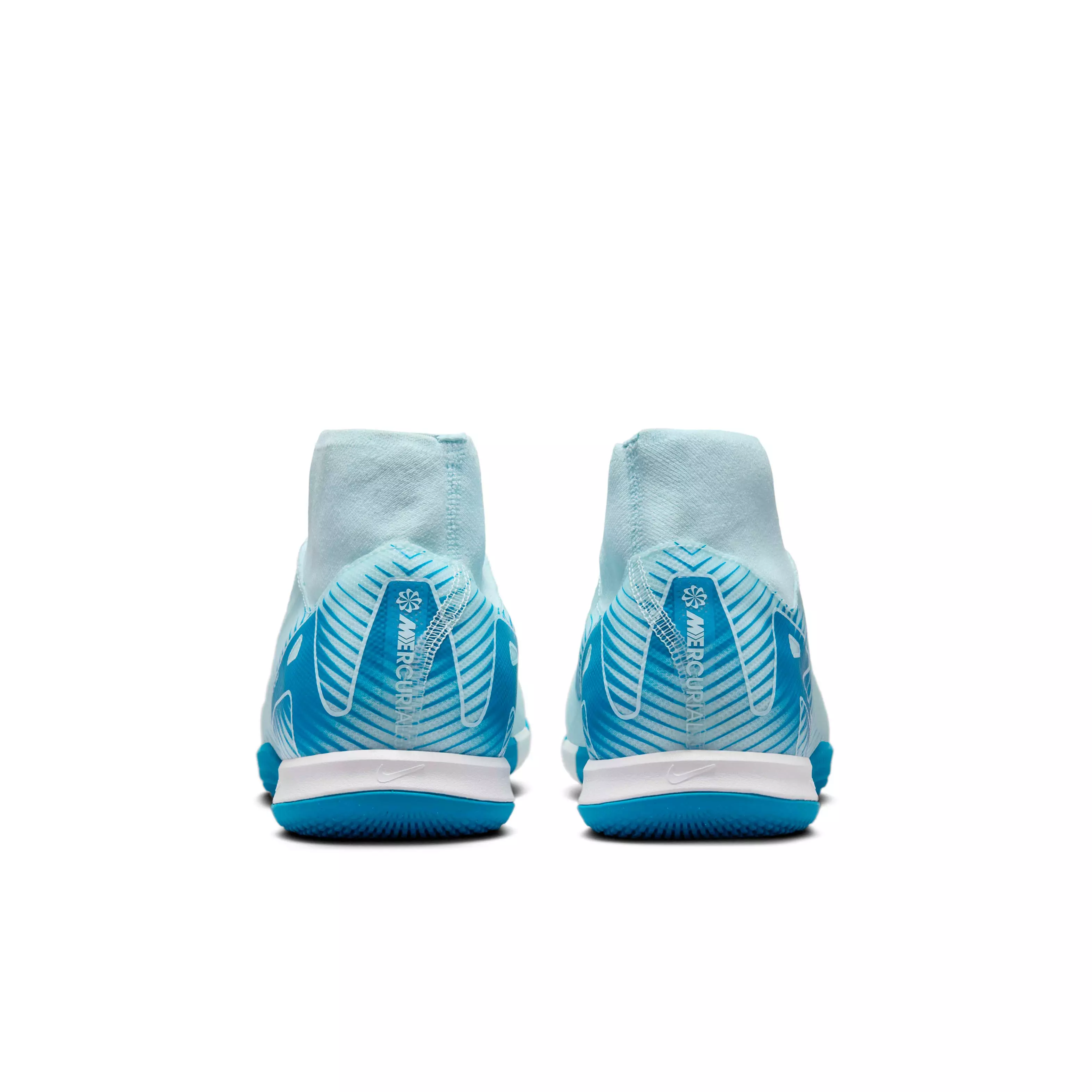 Nike Mercurial Superfly 10 Academy Indoor "Glacier Blue/Blue Orbit" Men's Soccer Shoe - BLUE/BLUE