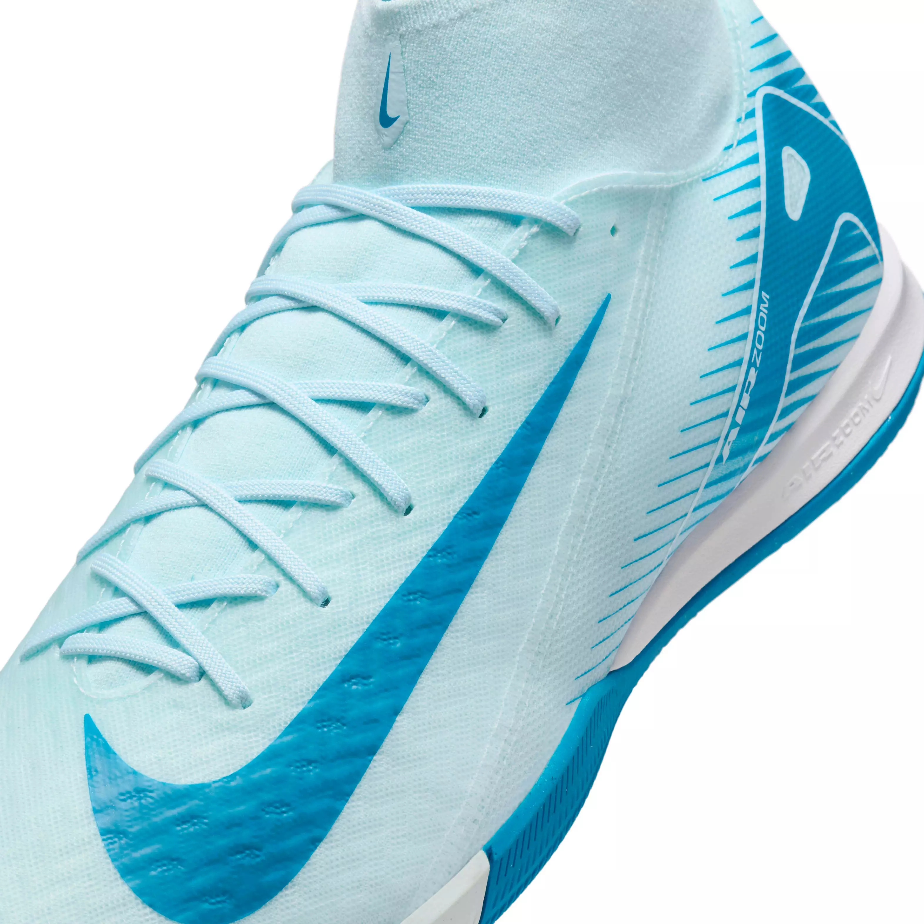 Nike Mercurial Superfly 10 Academy Indoor "Glacier Blue/Blue Orbit" Men's Soccer Shoe - BLUE/BLUE