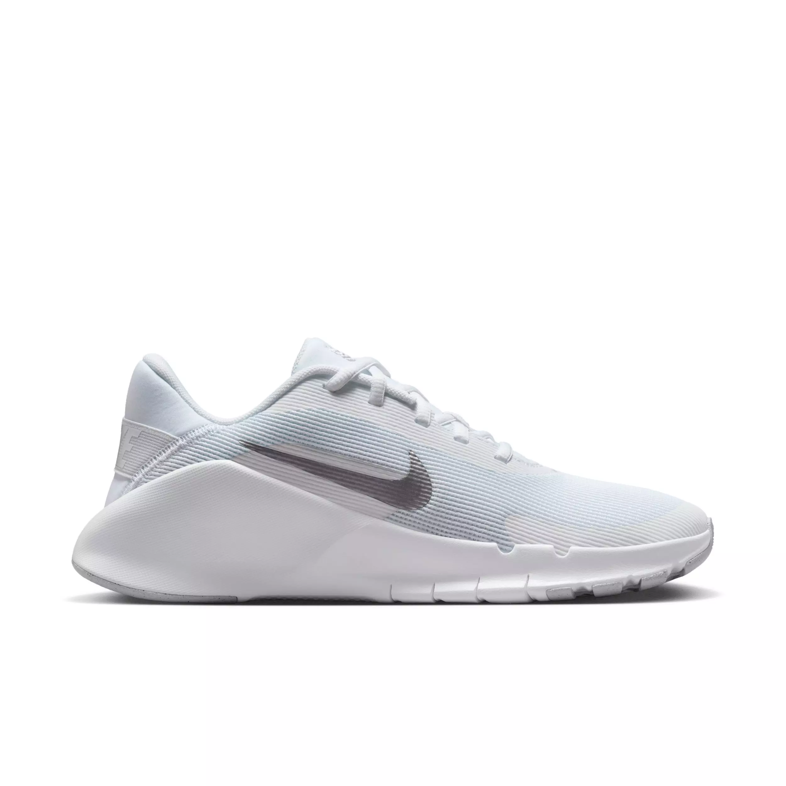 Nike Flex Train "White/Photon Dust/Metallic Silver" Women's Training Shoe - WHITE/DUST/SILVER