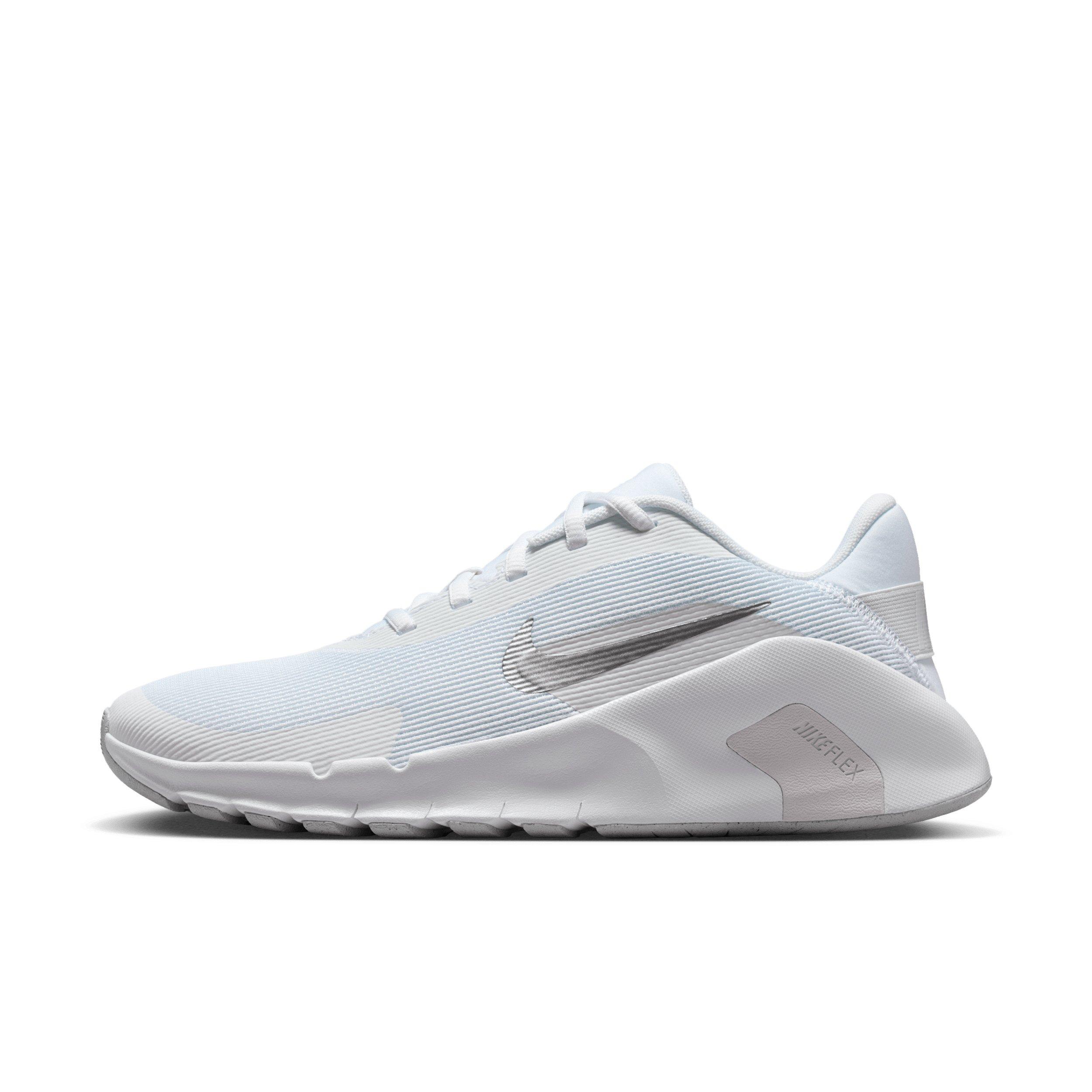 Nike Flex Train "White/Photon Dust/Metallic Silver" Women's Training Shoe - WHITE/DUST/SILVER