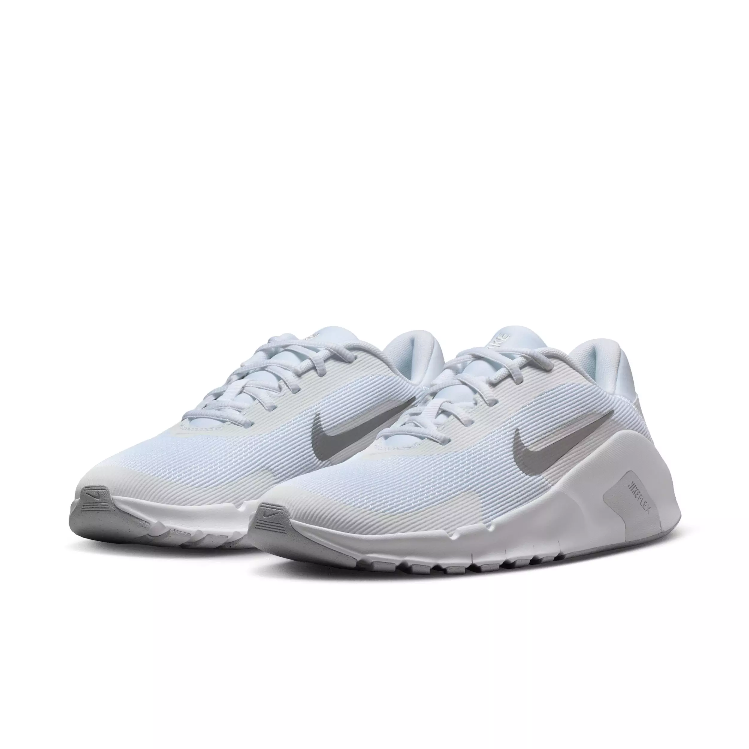 Nike Flex Train "White/Photon Dust/Metallic Silver" Women's Training Shoe - WHITE/DUST/SILVER