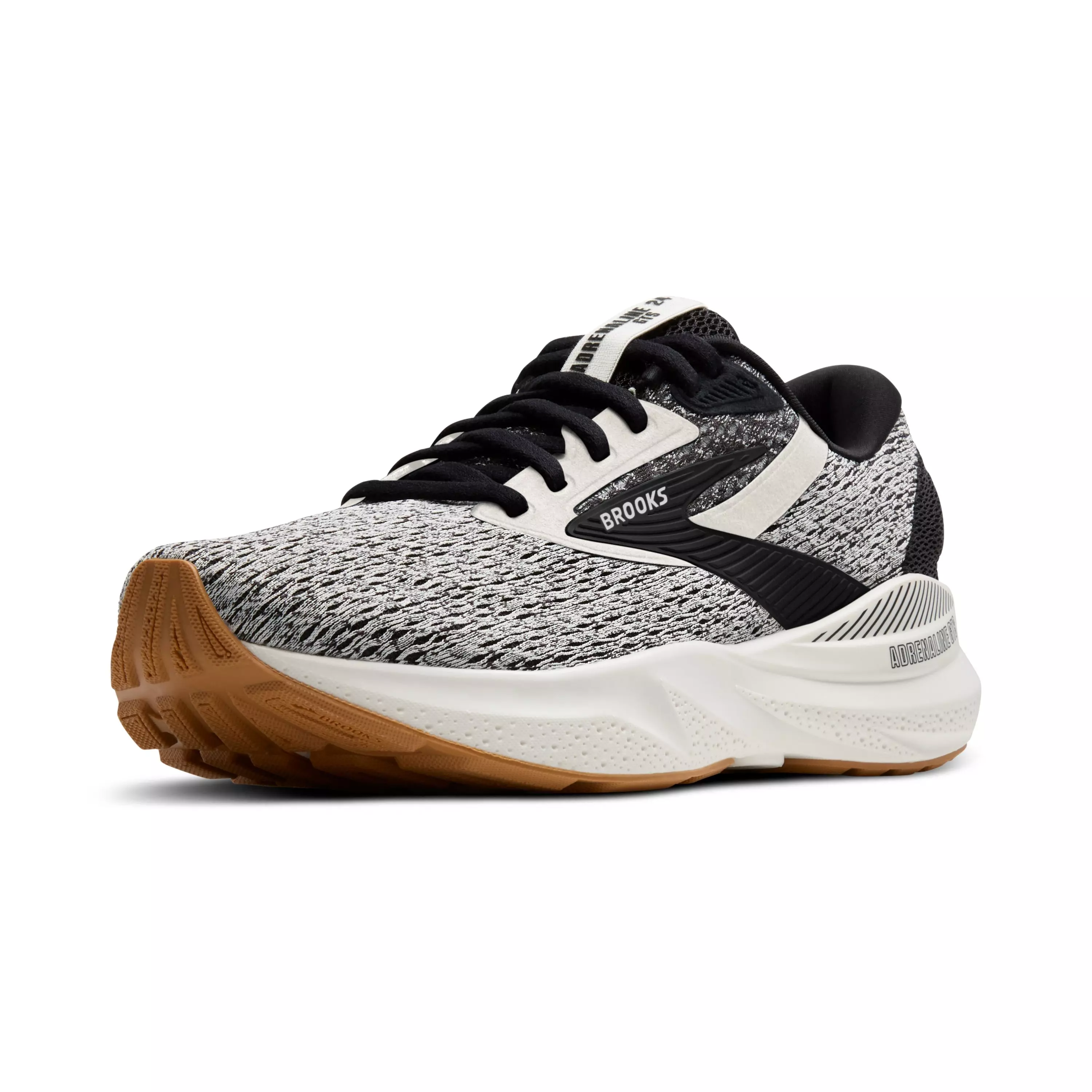 Brooks Adrenaline GTS 24 "Coconut/Black/Biscuit" Men's Running Shoe - COCONUT/BLACK/BISCUIT