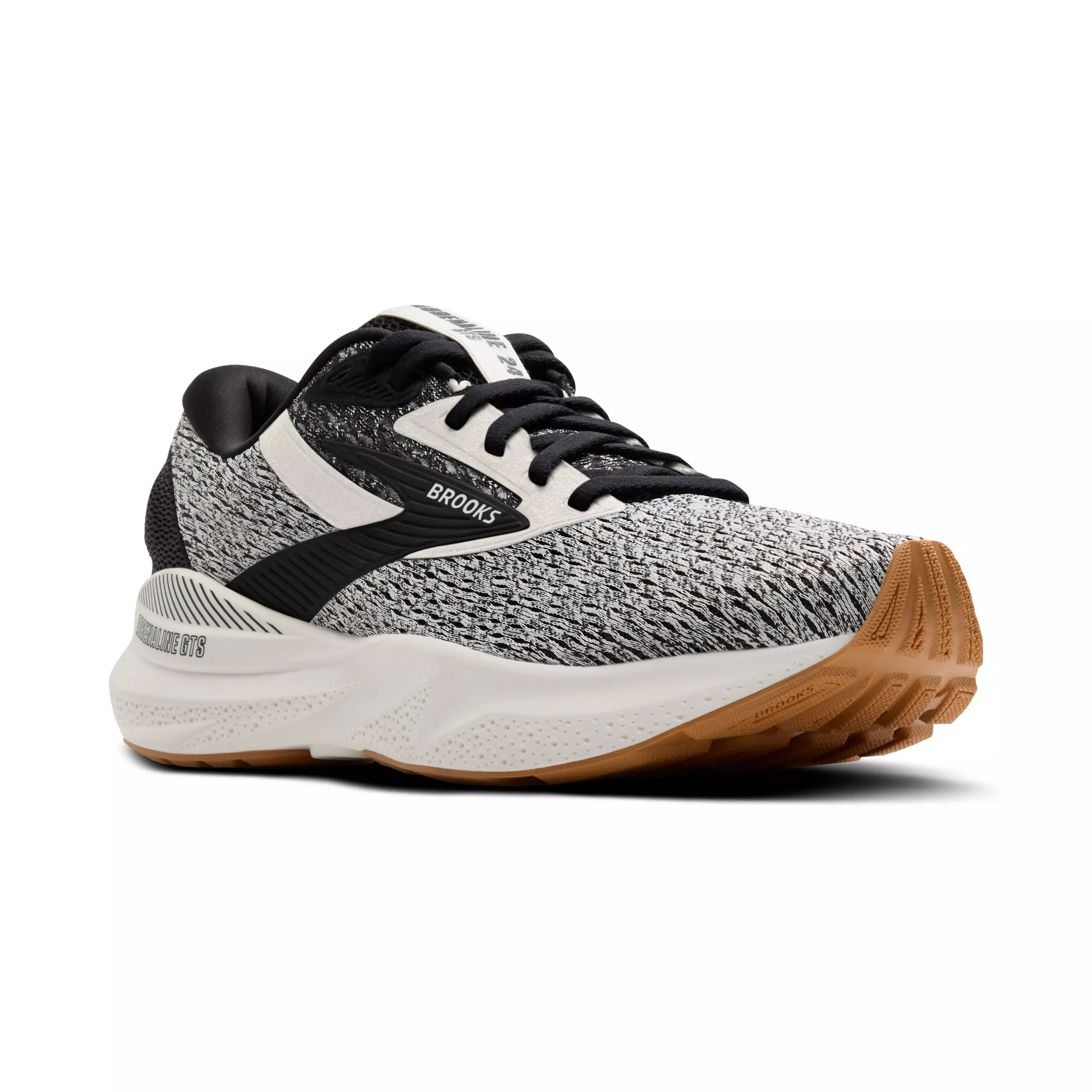 Brooks Adrenaline GTS 24 "Coconut/Black/Biscuit" Men's Running Shoe - COCONUT/BLACK/BISCUIT