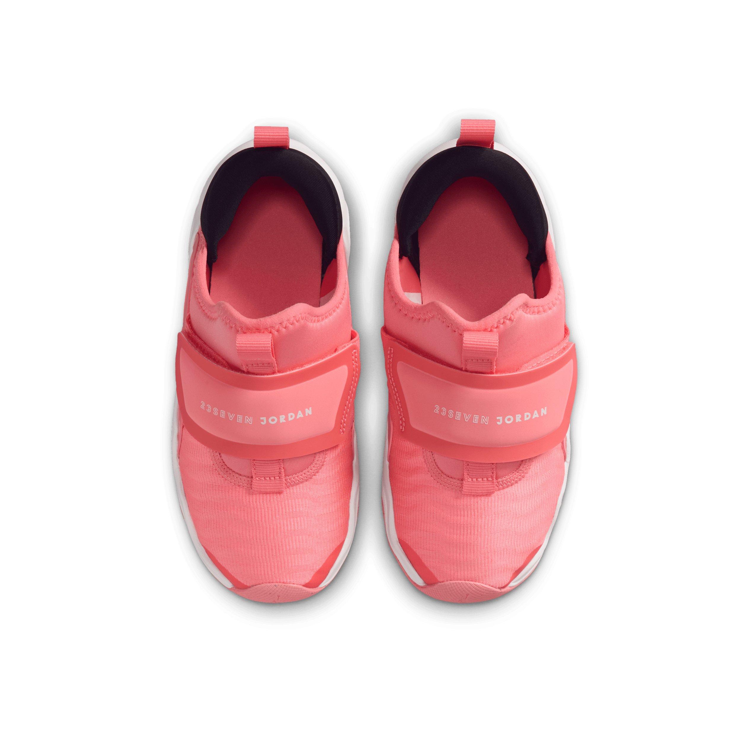 Jordan 23/7.2 EasyOn "Pink Gaze/Black/White" Preschool Girls' Shoe - PINK/BLACK/WHITE Thumbnail View 4
