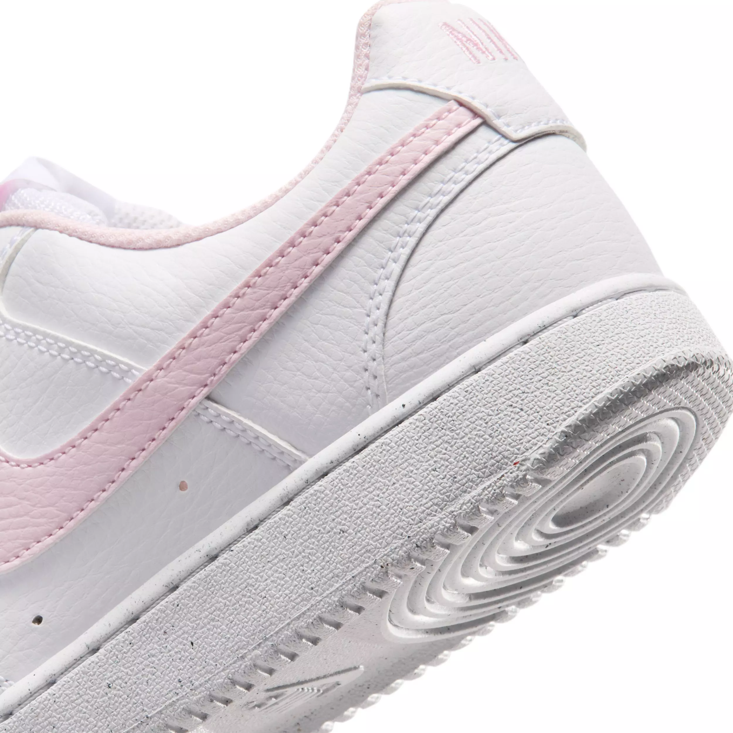 Nike Court Vision Low "White/Pink Foam" Women's Shoe - WHITE/PINK