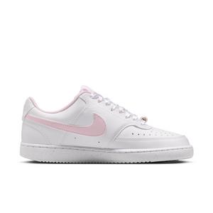 Nike Court Vision Low "White/Pink Foam" Women's Shoe - WHITE/PINK