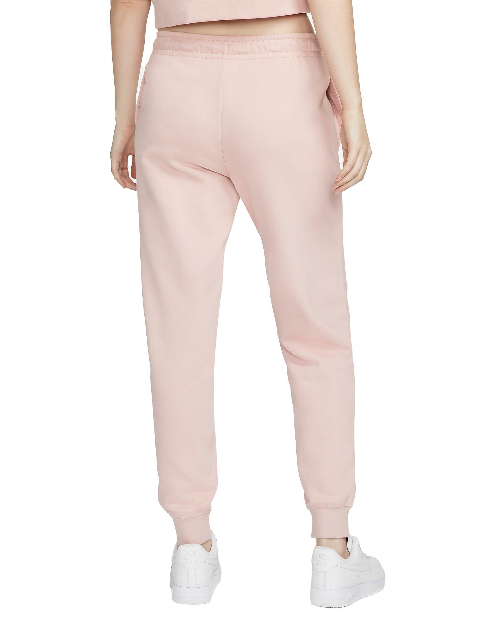 Nike Women's Sportswear Essential Fleece Pants-Pink