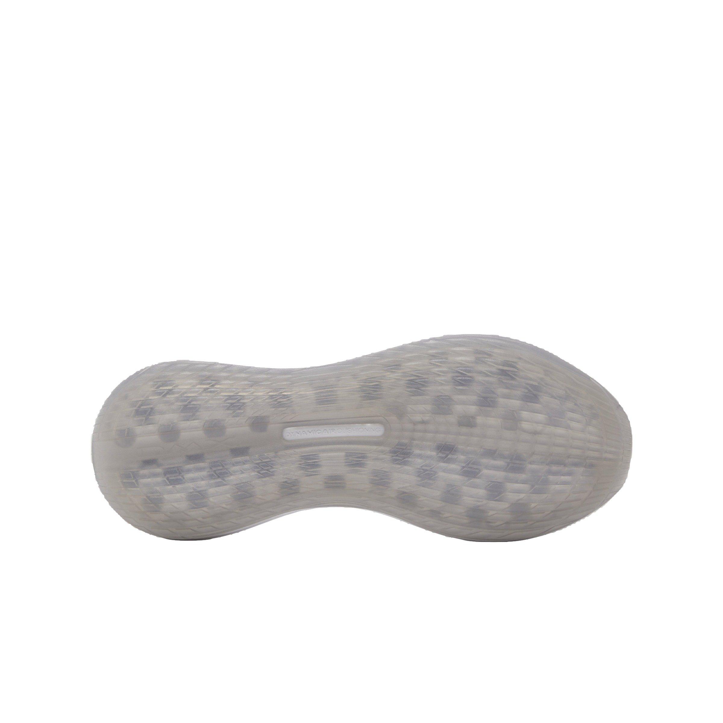 Reebok DMX Comfort + "Ftwr White/Ftwr White/Steely Fog" Women's Walking Shoe - WHITE/WHITE/STEELY Thumbnail View 4