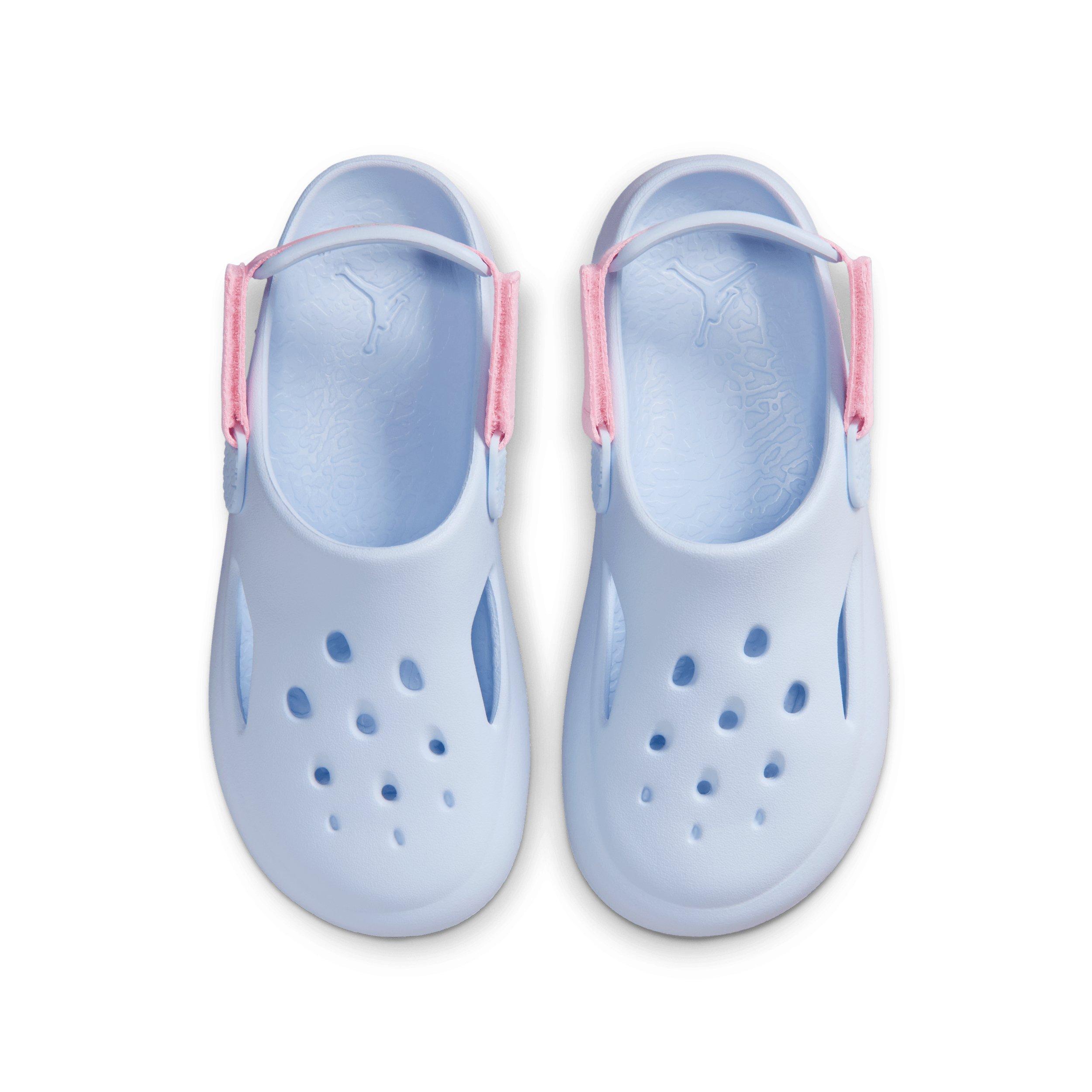 Jordan Hydrip "Half Blue/Medium Soft Pink/Vapor Green" Grade School Boys' Sandal - BLUE/MD PINK/GREEN Thumbnail View 4