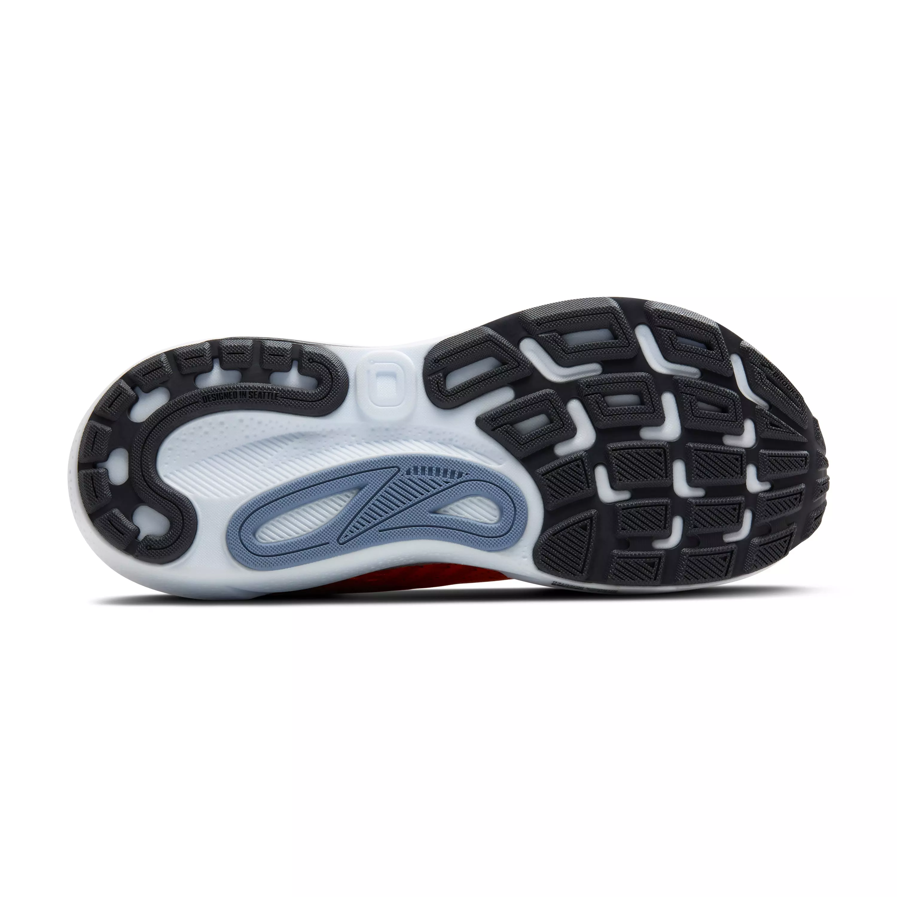 Brooks Adrenaline GTS 24 "Orange/Ebony/Country Blue" Men's Running Shoe - ORANGE/EBONY/BLUE