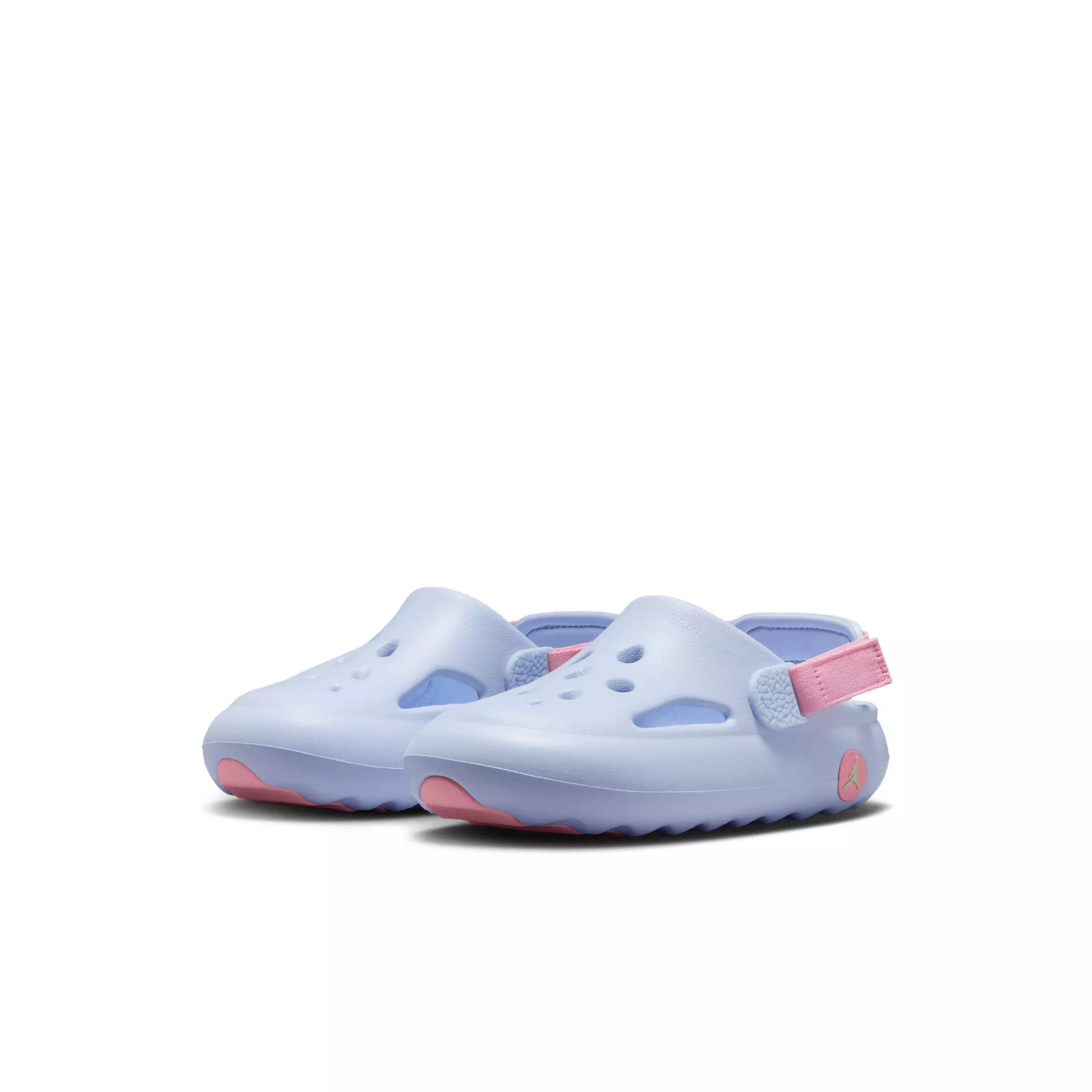 Jordan Hydrip "Half Blue/Medium Soft Pink/Vapor Green" Preschool Girls' Sandal - BLUE/MD PINK/GREEN