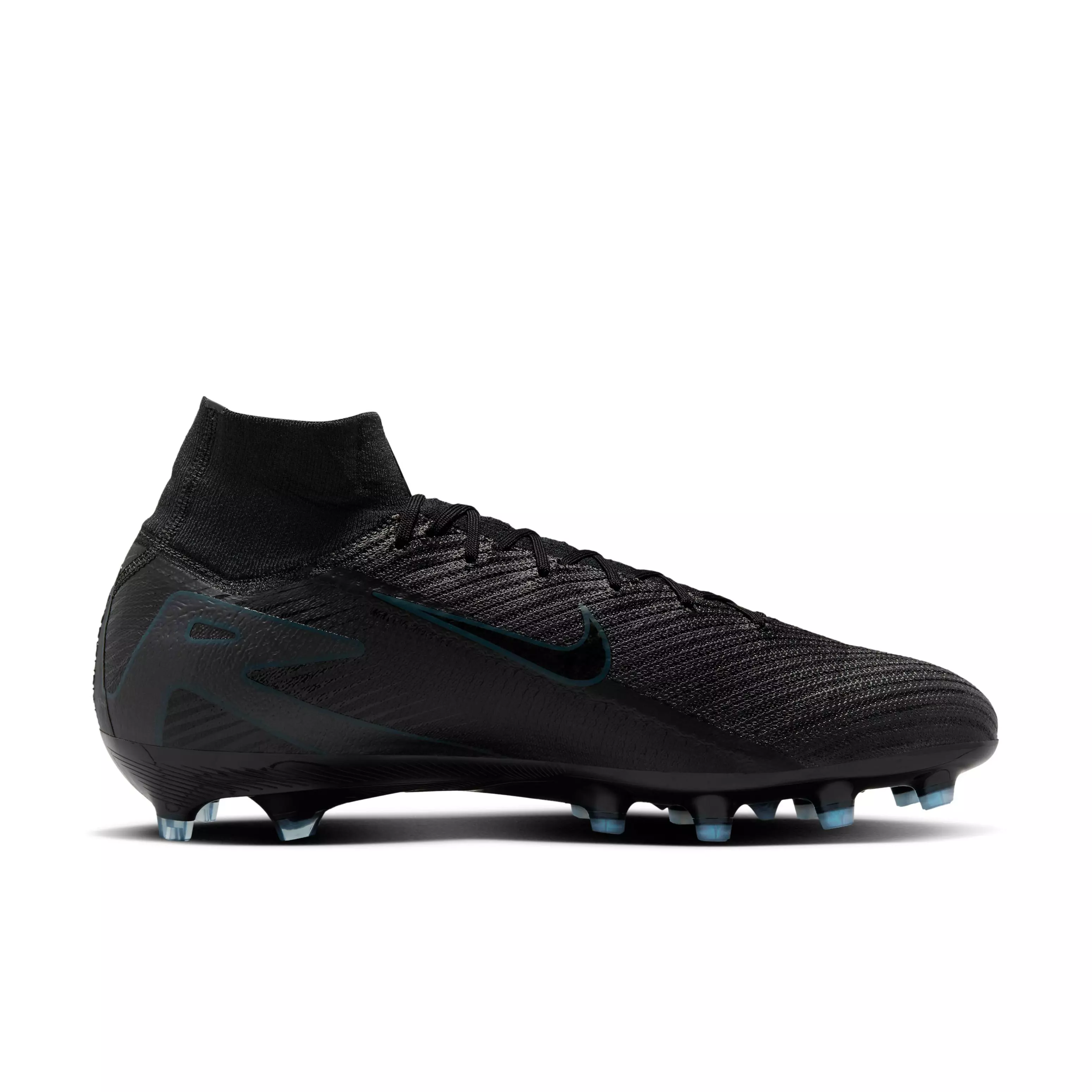 Nike Mercurial Superfly 10 Elite AG-Pro "Black/Deep Jungle/Black" Men's Soccer Cleat - BLACK/JUNGLE/BLACK