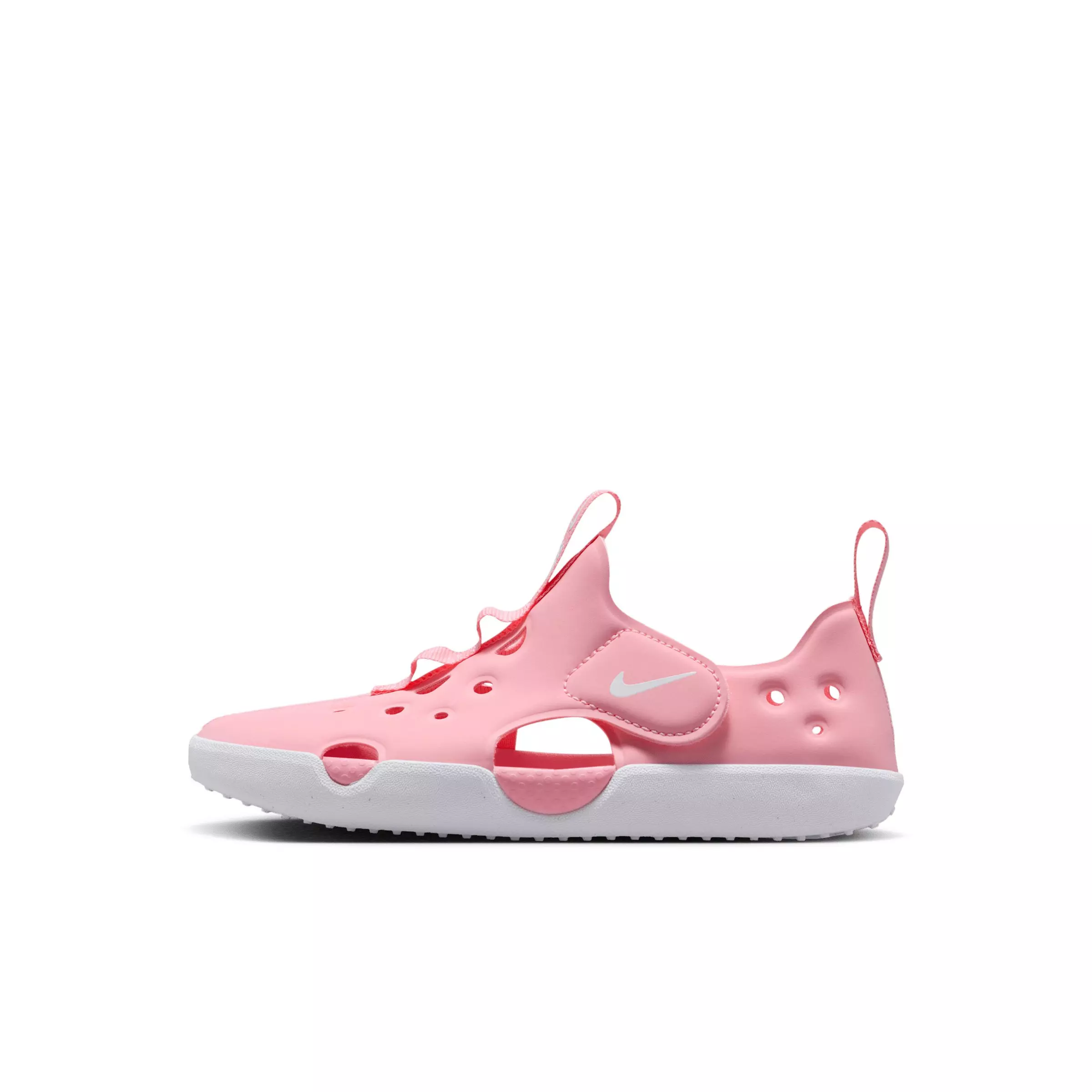 Nike Sunray Protect 4 "Medium Soft Pink/White" Preschool Girls' Sandal - MD PINK/WHITE
