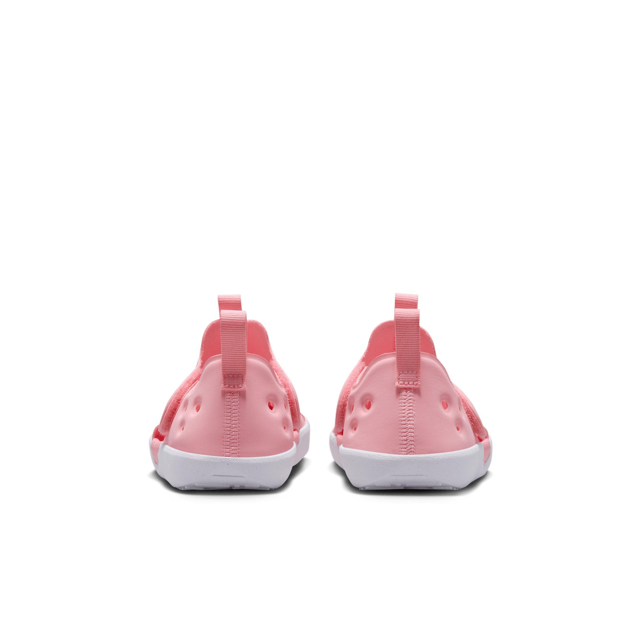 Nike Sunray Protect 4 "Medium Soft Pink/White" Preschool Girls' Sandal - MD PINK/WHITE Thumbnail View 5