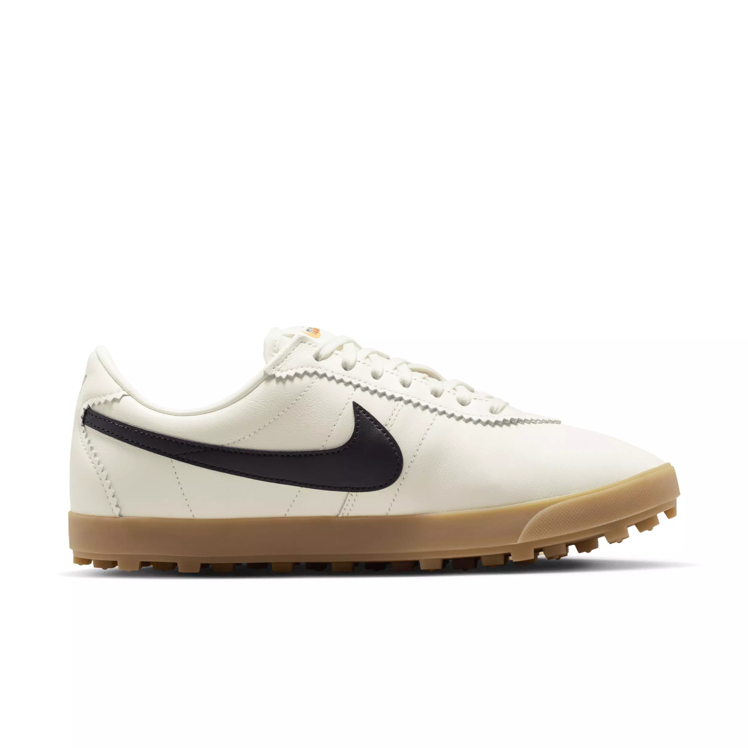 Nike Astrograbber Leather "Sail/Gum Yellow/Black" Women's Shoe - SAIL/GUM/BLACK