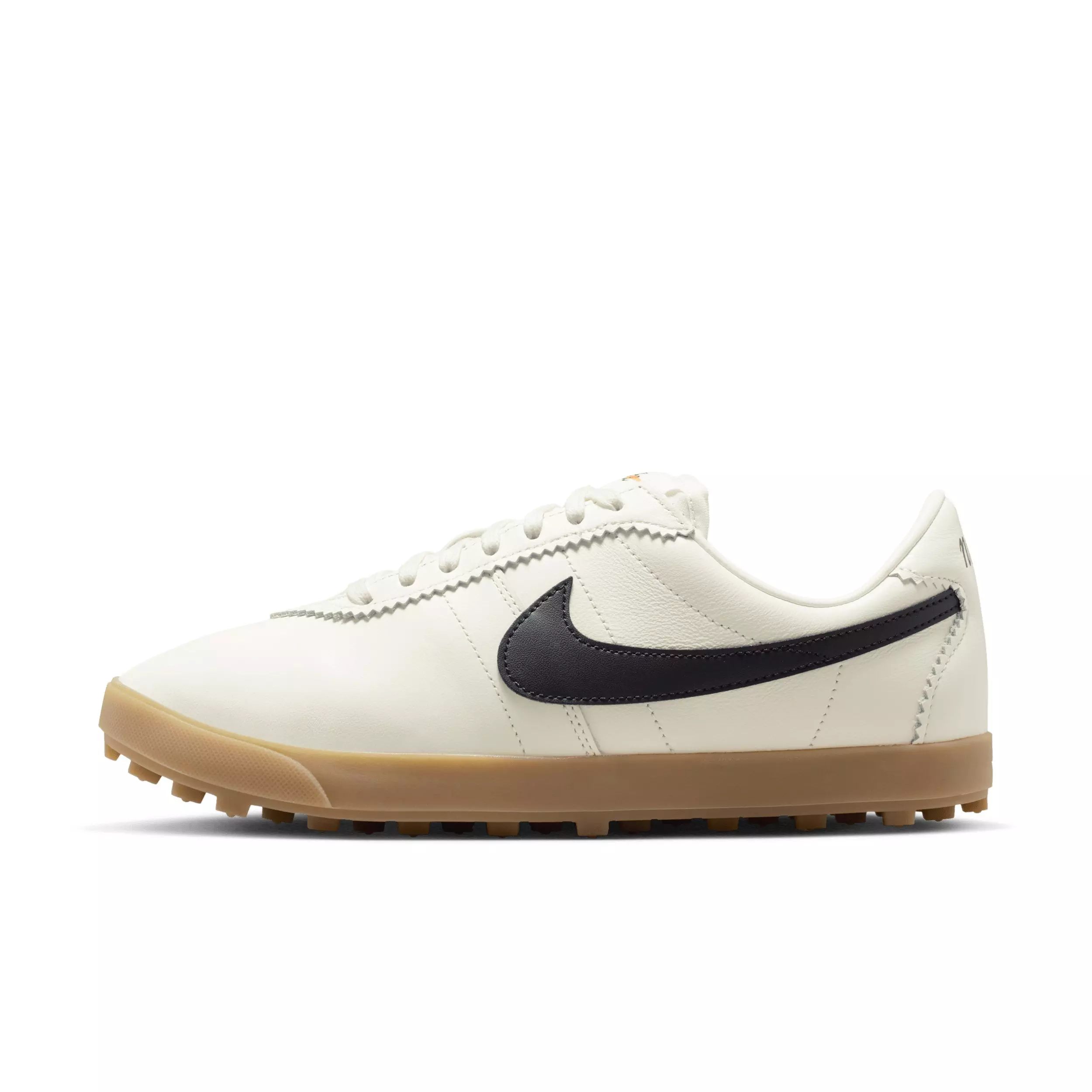 Nike Astrograbber Leather "Sail/Gum Yellow/Black" Women's Shoe - SAIL/GUM/BLACK