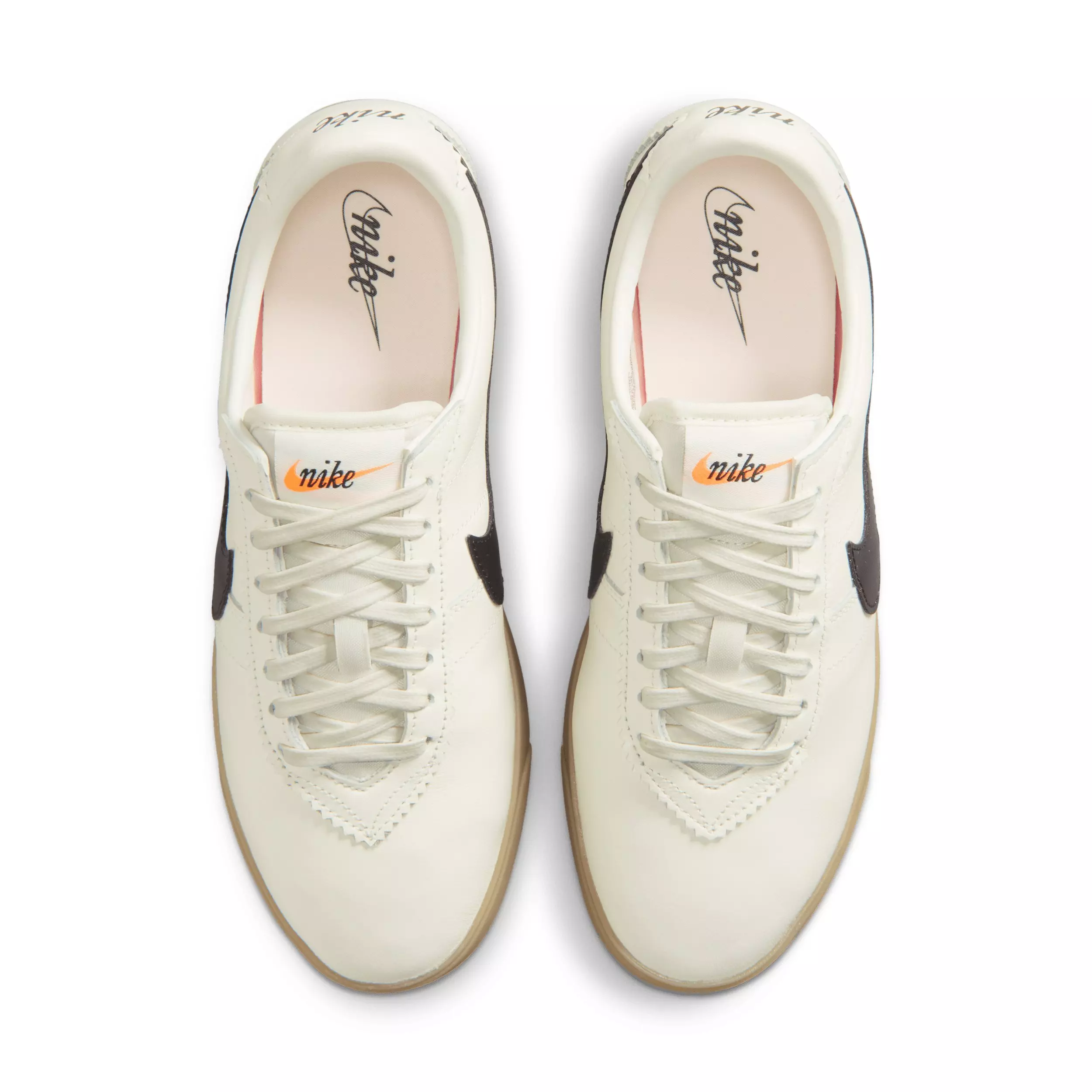 Nike Astrograbber Leather "Sail/Gum Yellow/Black" Women's Shoe - SAIL/GUM/BLACK